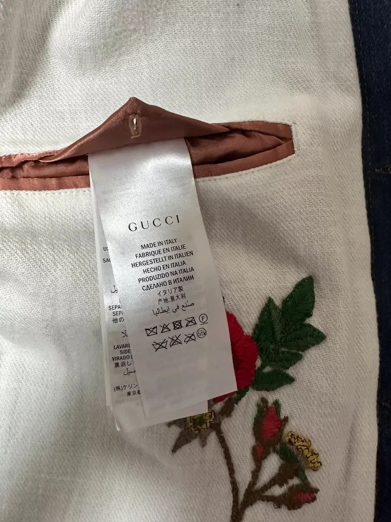 Gucci Gucci Vintage denim jacket 2502-Nextarrow Size US M / EU 48-50 / 2 - 5 Thumbnail