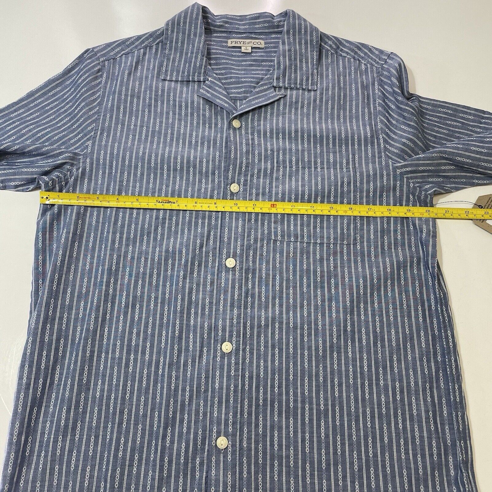 Frye Frye Men’s Western Short Sleeve Button Front Casual Shirt Size US S / EU 44-46 / 1 - 6 Thumbnail
