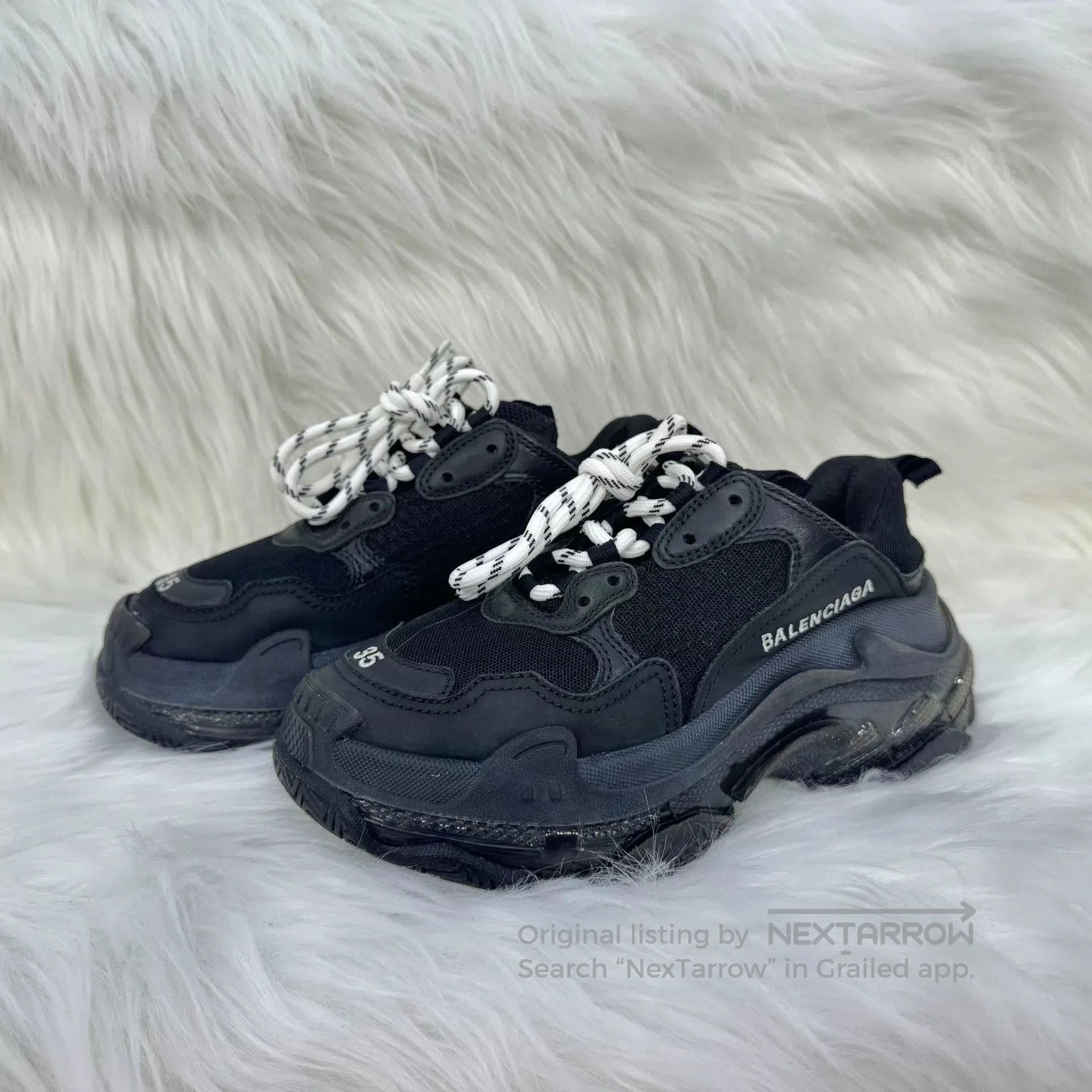 Balenciaga Balenciaga Triple S Mesh Low. Size US 4 / IT 34 - 1 Thumbnail