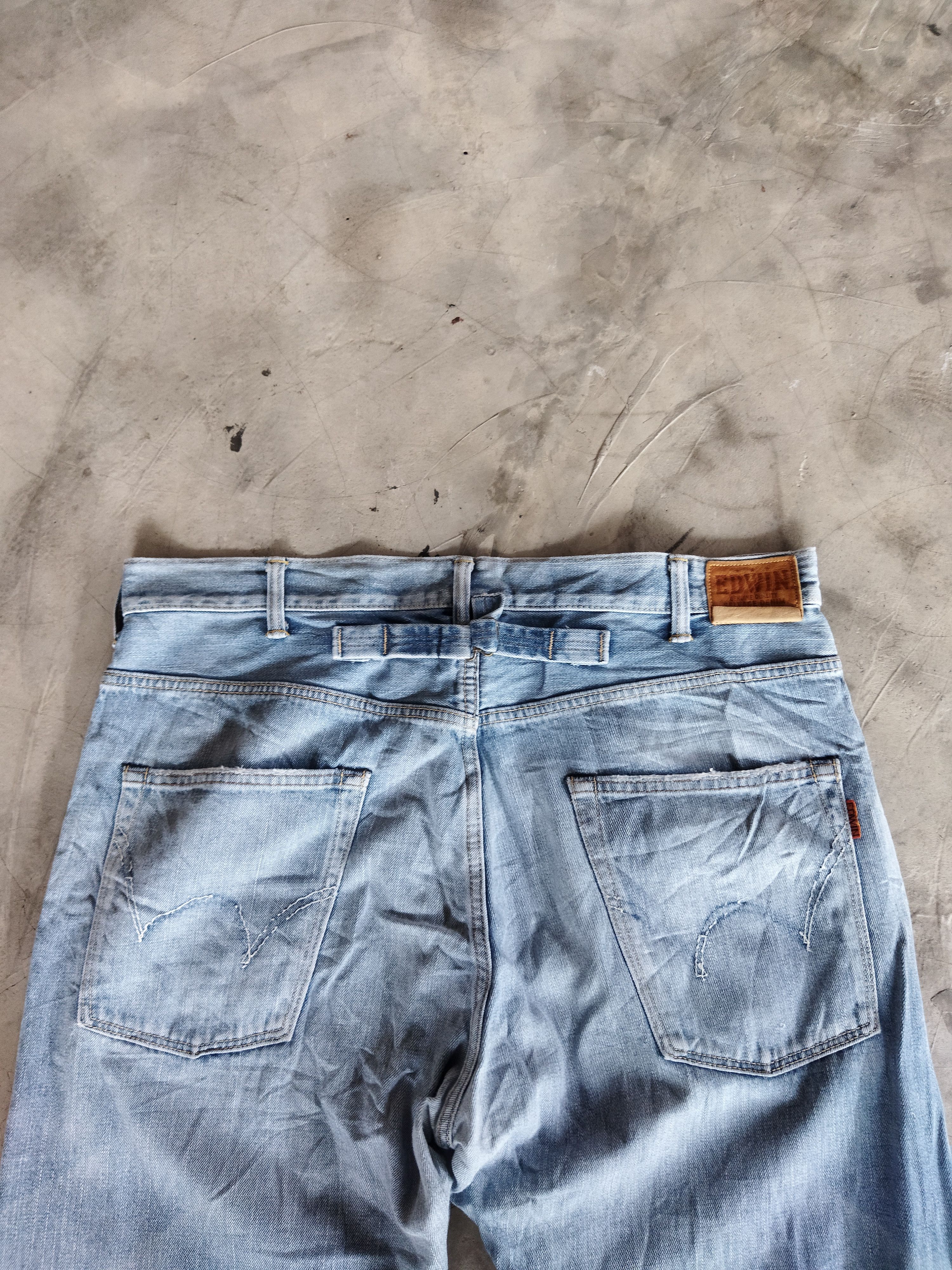 Edwin × Vintage VINTAGE EDWIN FADED BLUE JEANS PANTS Size US 40 / EU 56 - 8 Thumbnail