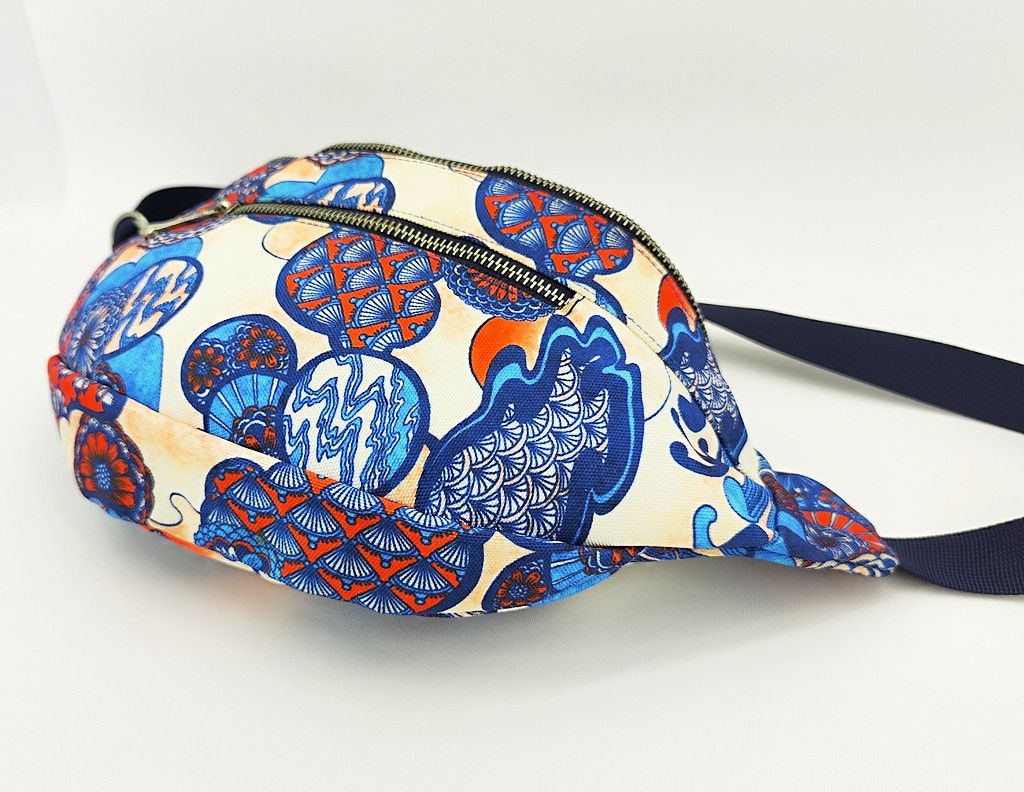 Other MONKI chest waist bag with Japanese theme graphic Size ONE SIZE - 3 Thumbnail
