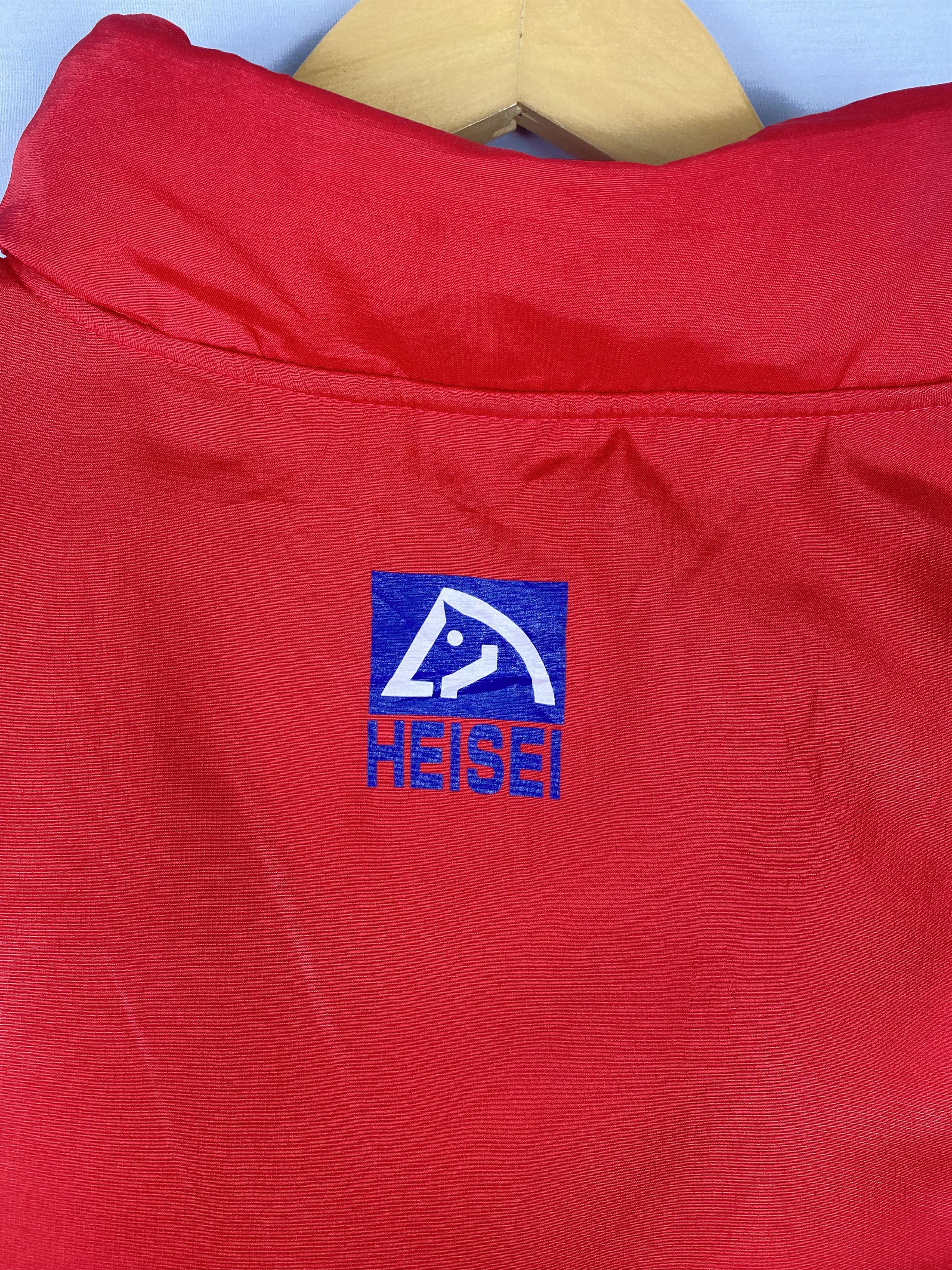Japanese Brand Vintage United Athle Zip Up Red Light Jacket Size US XL / EU 56 / 4 - 8 Thumbnail