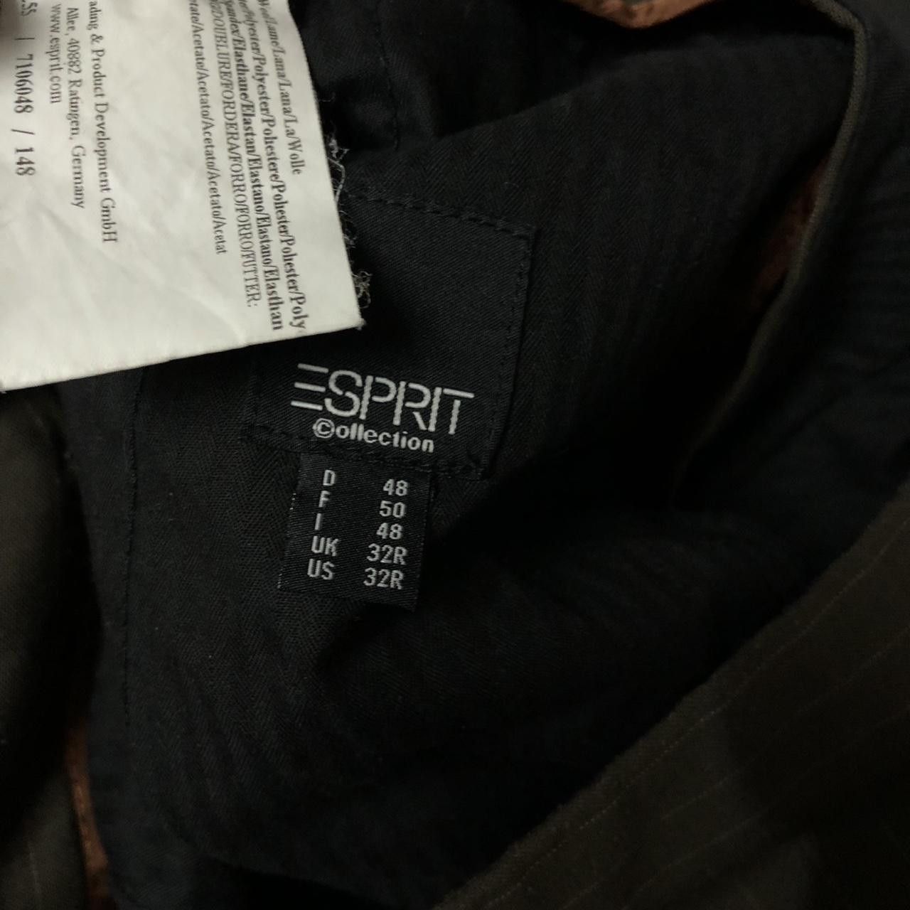 Other Brown pinstripe trousers with a 34" waist and 31" inseam Size US 32 / EU 48 - 3 Thumbnail
