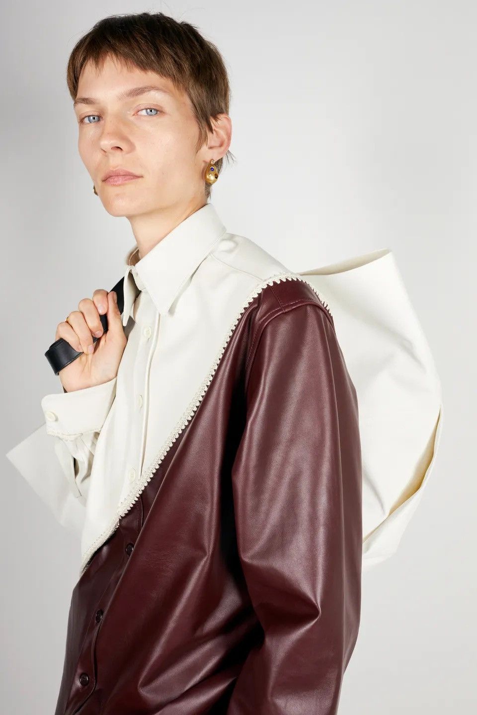 image of Old Celine Phoebe Philo Made In Tote Bag in Ecru, Women's