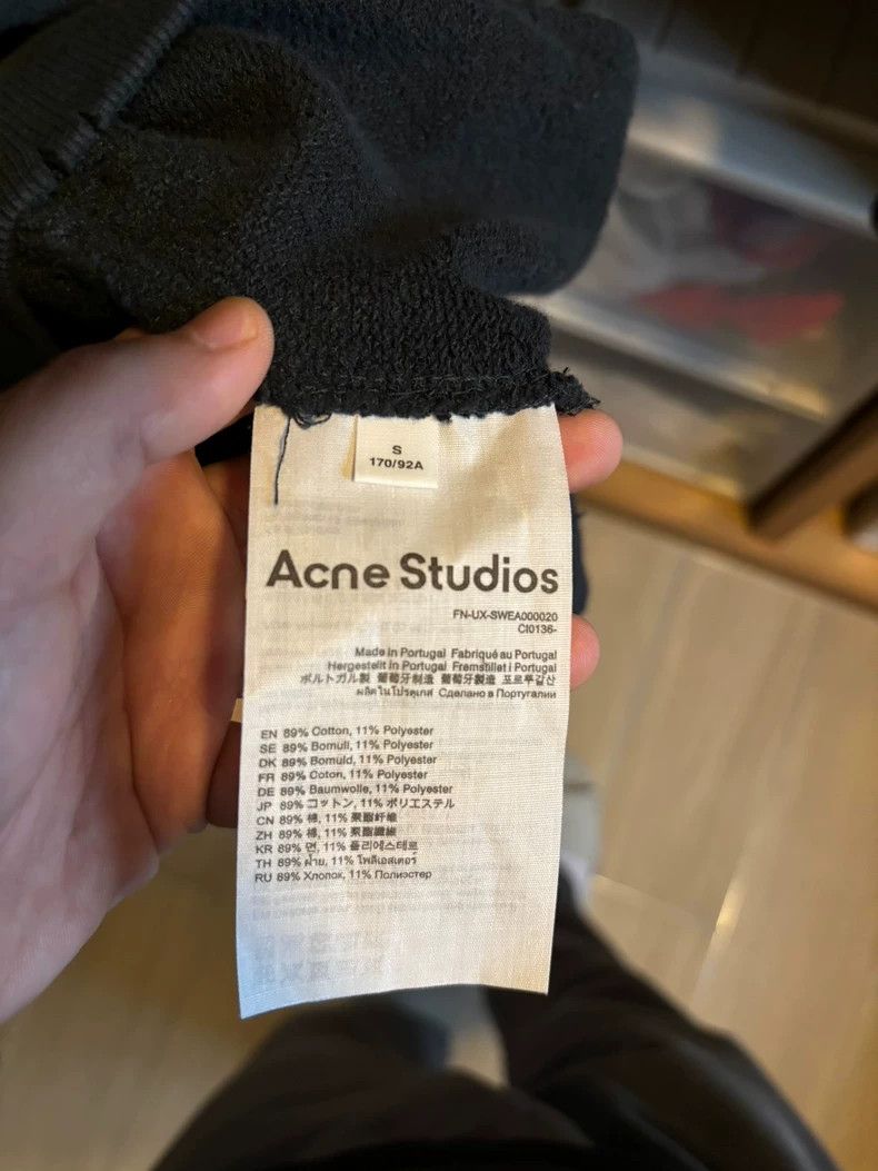 Acne Studios acne studiosSolid color letter hoodie 2503-Nextarrow Size US S / EU 44-46 / 1 - 5 Thumbnail