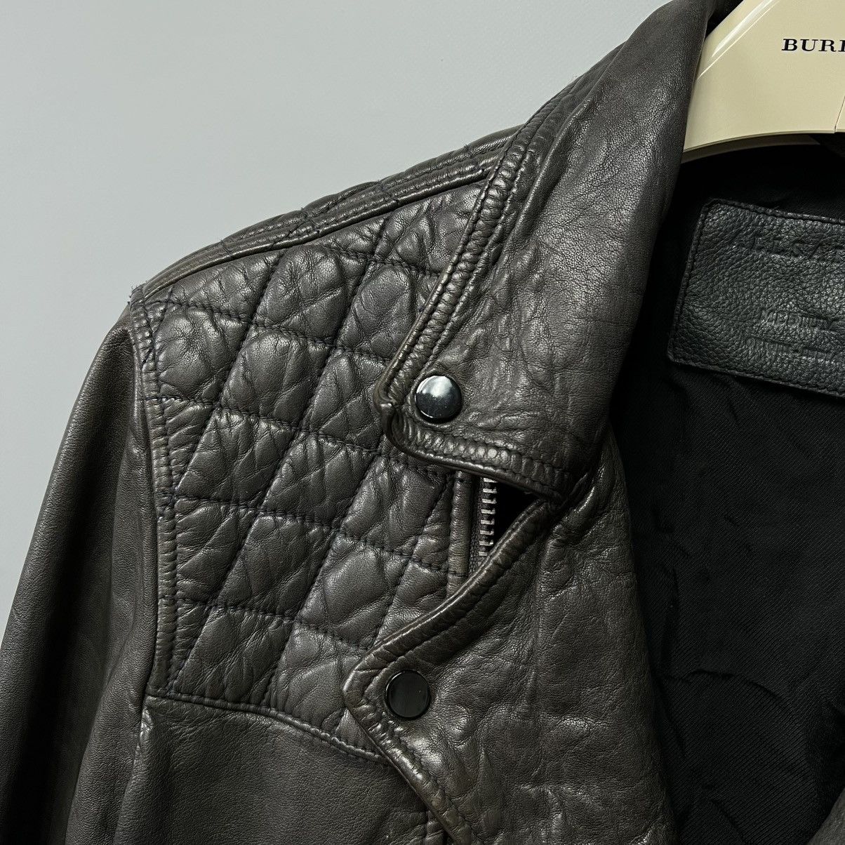 Allsaints Allsaints Conroy Leather Biker Jacket Men’s Size M Size US M / EU 48-50 / 2 - 10 Thumbnail