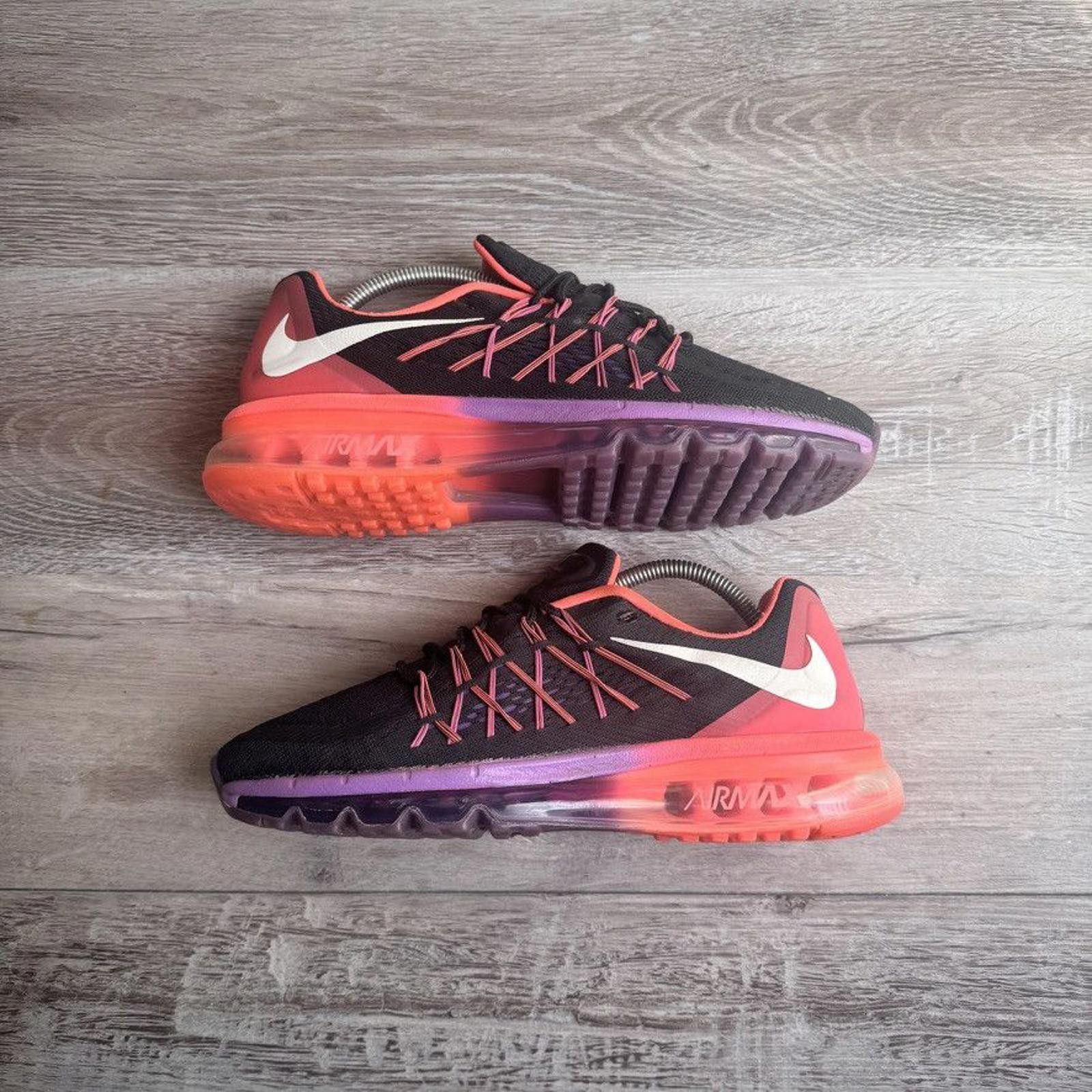 Nike NIKE • Air Max 2015 "Black Hyper Punch" (8.5M) Size US 8.5 / EU 41-42 - 2 Thumbnail
