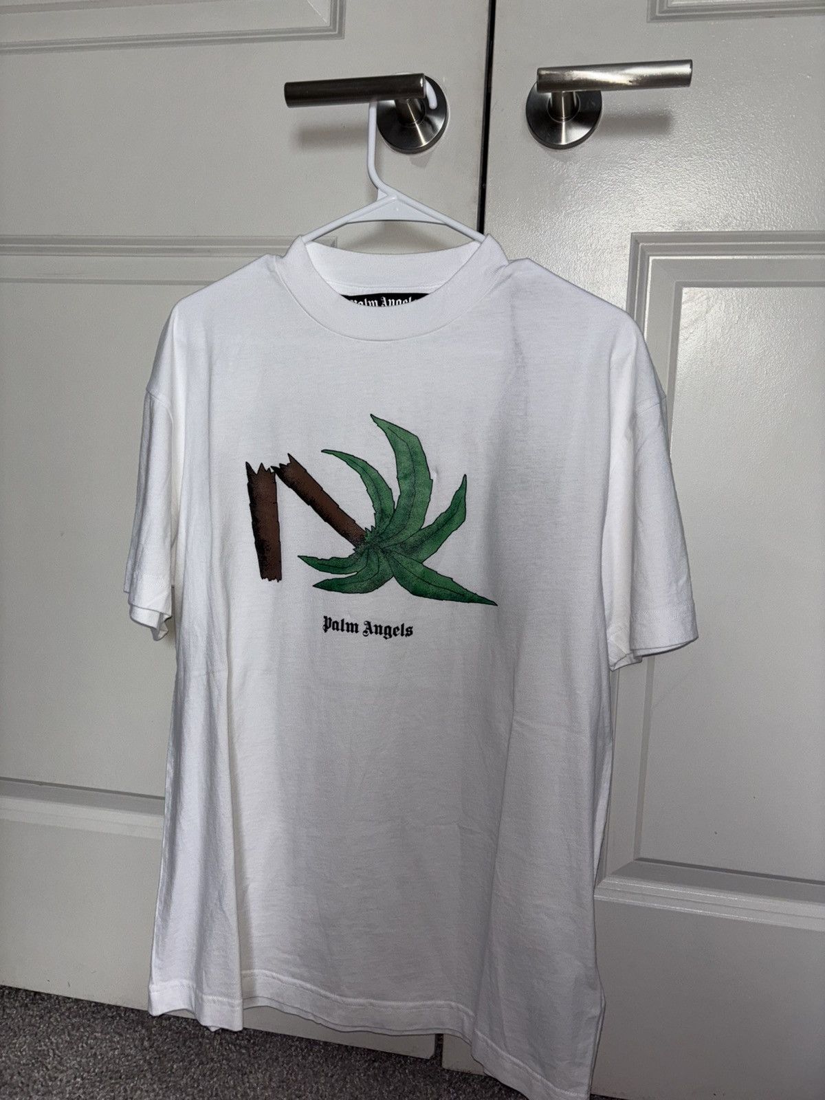 Palm Angels Broken palm tee Size US M / EU 48-50 / 2 - 1 Thumbnail