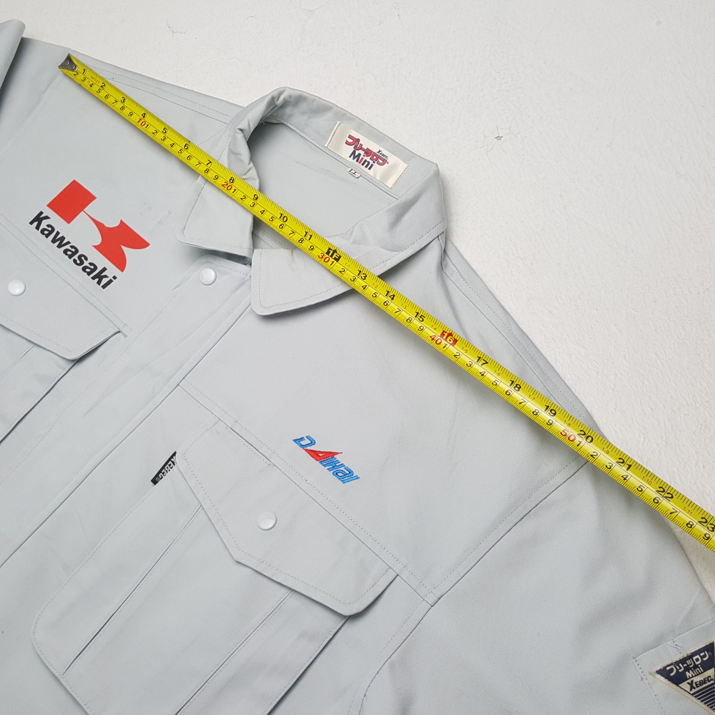 Japanese Brand × Vintage KAWASAKI Japanese Workwear Custom Art Jacket Size US L / EU 52-54 / 3 - 5 Thumbnail