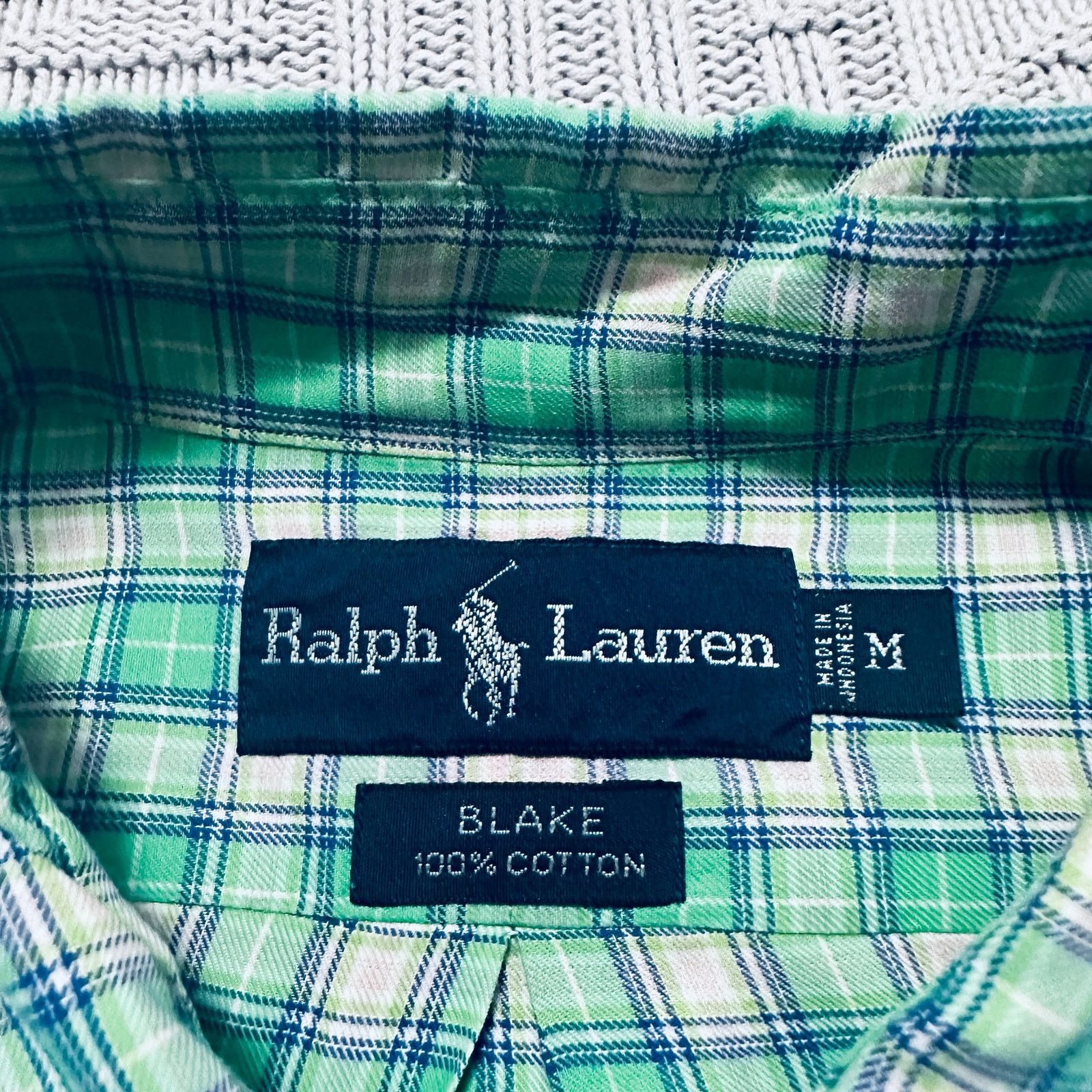 Ralph Lauren Ralph Lauren green summer plaid Blake fit button down Size US M / EU 48-50 / 2 - 5 Thumbnail