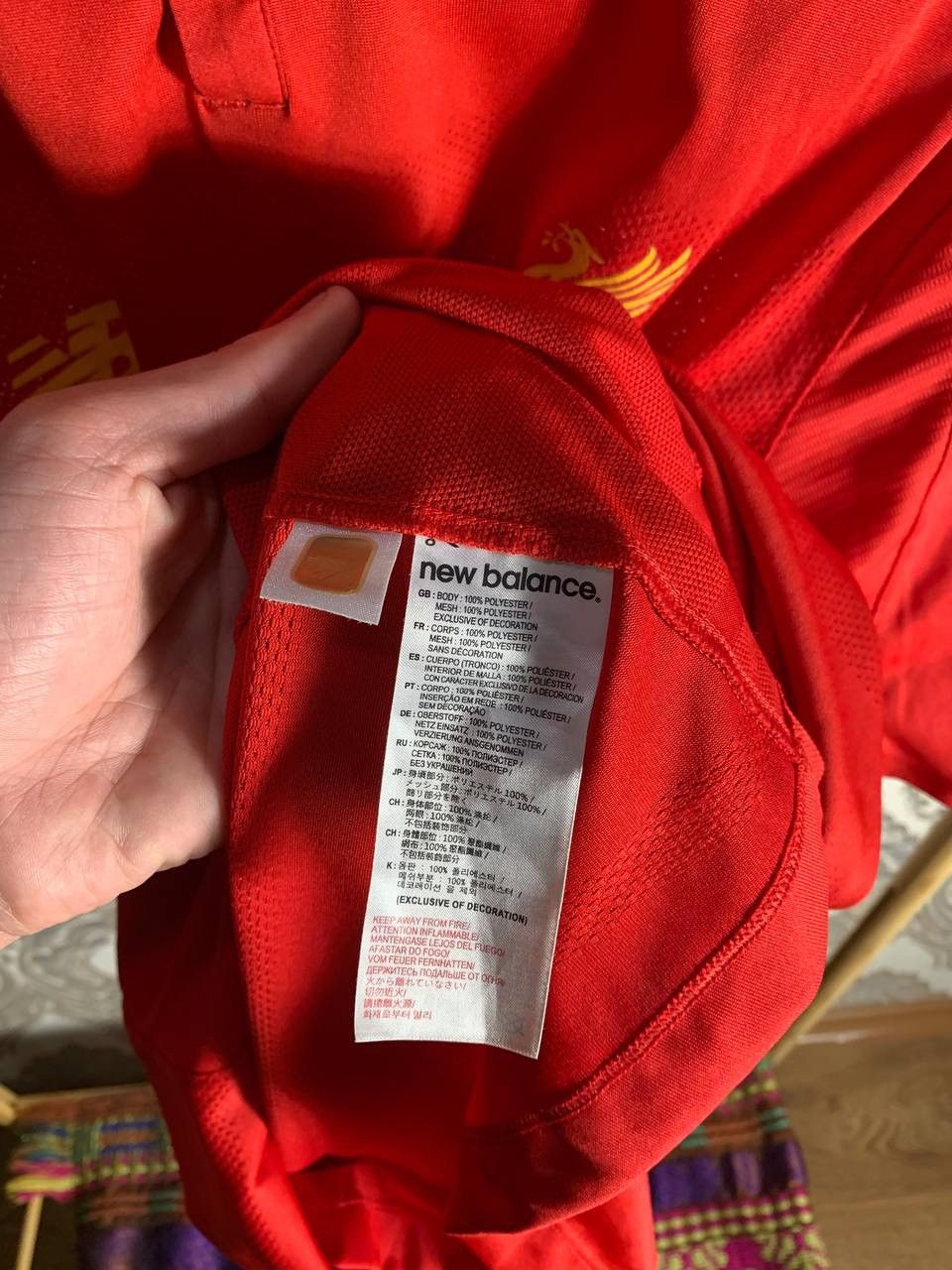 New Balance VINTAGE NEW BALANCE FC LIVERPOOL ENGLAND SOCCER JERSEY RETRO Size US XXL / EU 58 / 5 - 7 Thumbnail