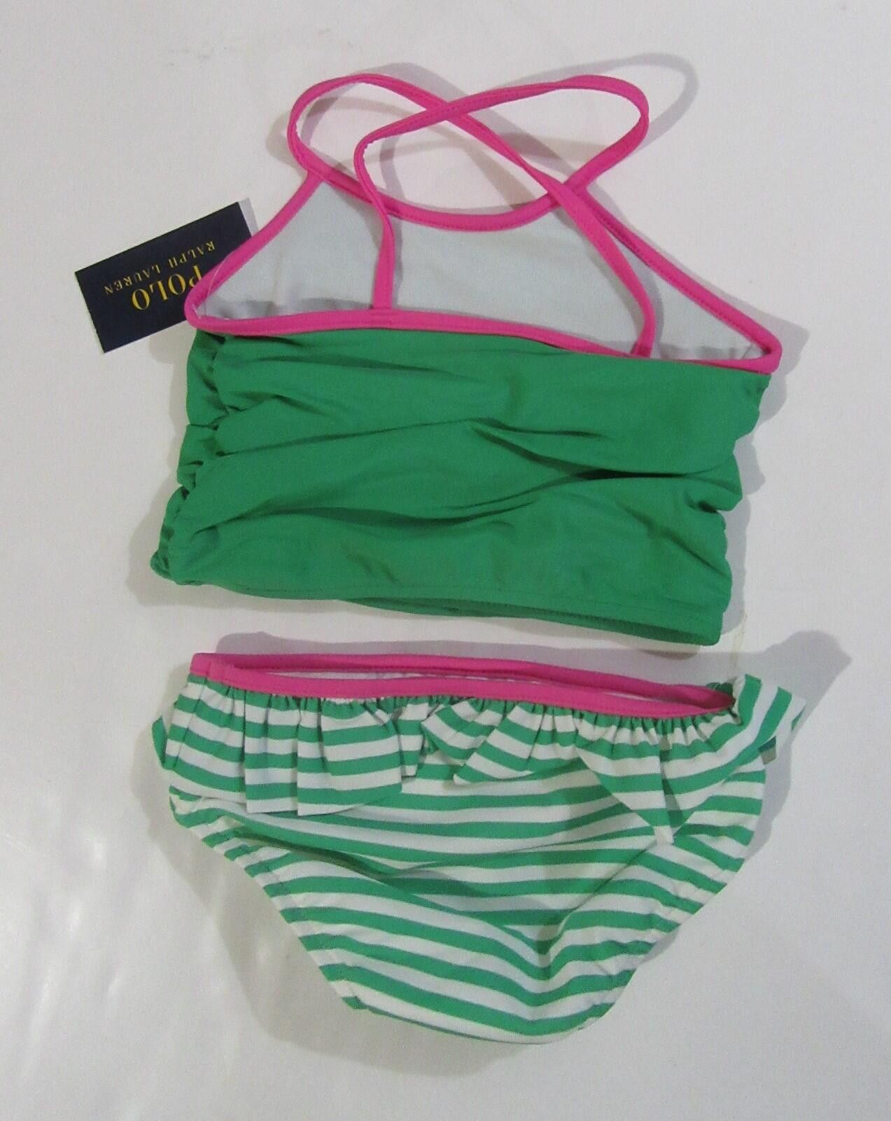 Polo Ralph Lauren Polo Ralph Lauren Infant Girls 2 Pc. Swimsuit 24M Size US 26 / EU 42 - 3 Thumbnail