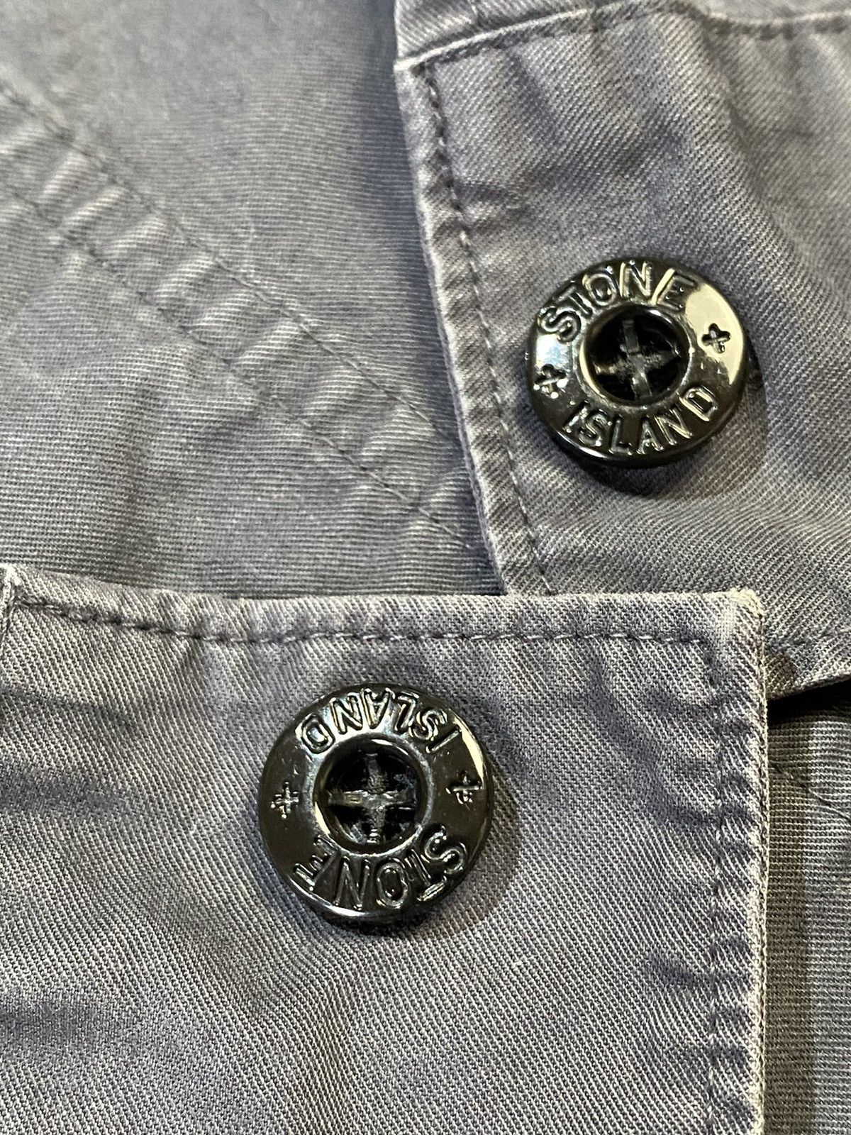 Stone Island 2000s AW Stone Island Shirt Jacket ART 33151010 LS Grey Size US M / EU 48-50 / 2 - 5 Thumbnail