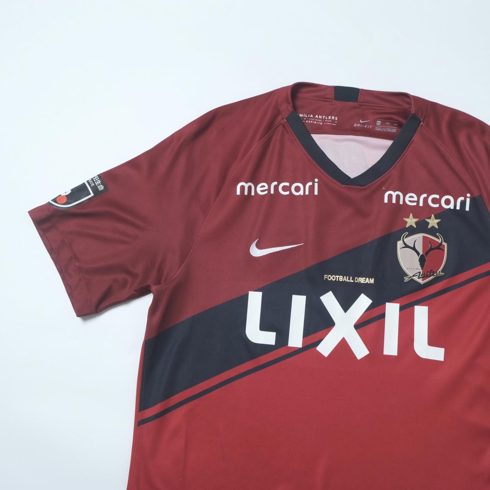 Nike 2020/21 Kashima Antlers Home Shirt J-League (M) Size US M / EU 48-50 / 2 - 3 Thumbnail