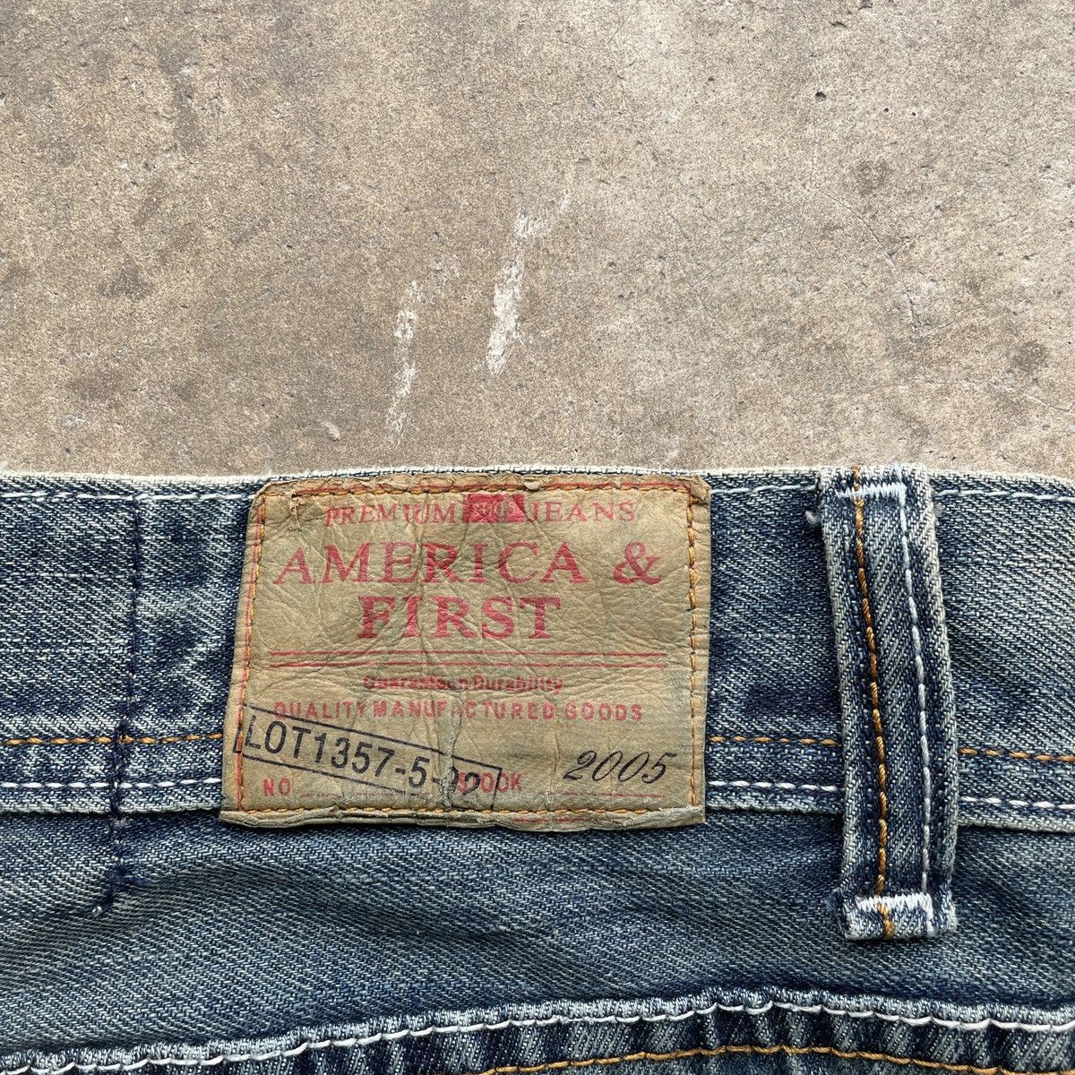Vintage W38 Vintage America & First Baggy Jeans Distressed Pants Size US 38 / EU 54 - 9 Thumbnail