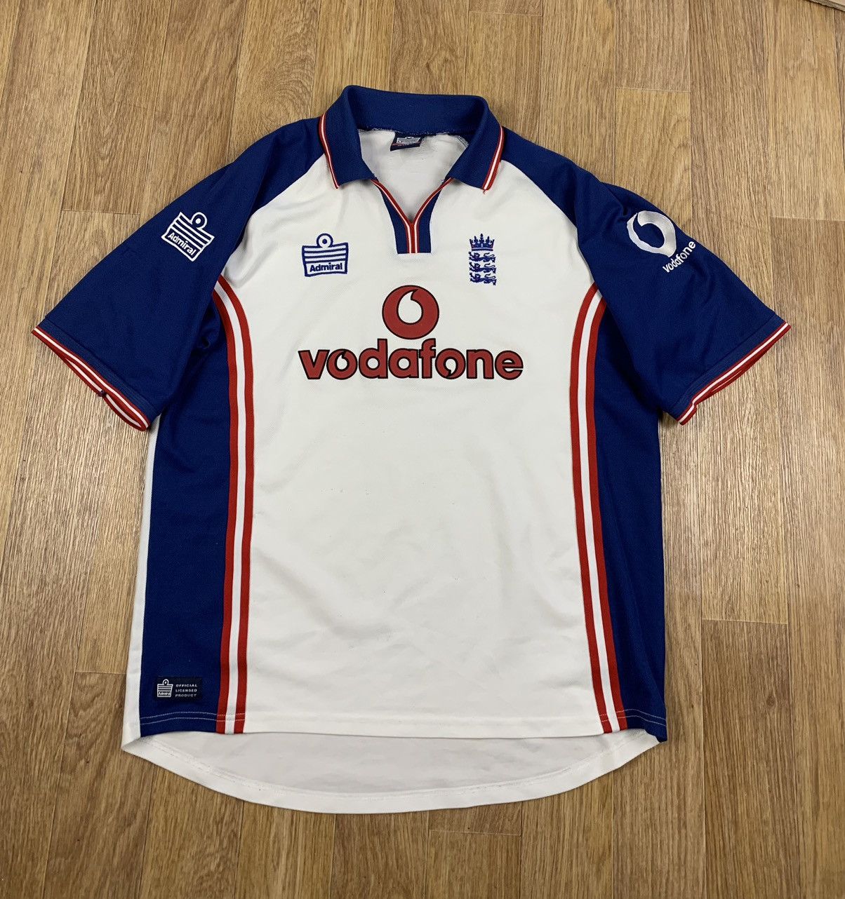 Other England Vodafone Admiral 2000 Jersey T-shirt Size US XL / EU 56 / 4 - 1 Thumbnail