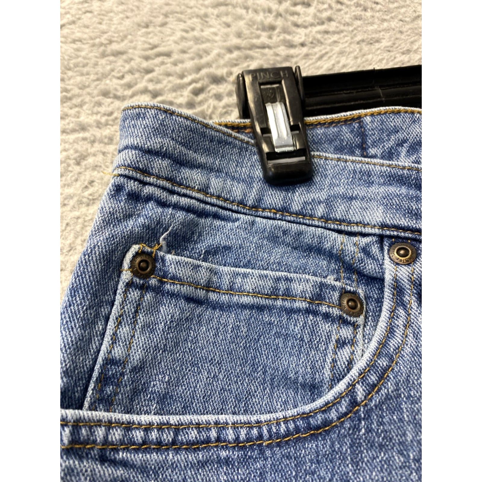 Wrangler Wrangler Jeans Relaxed Bootcut Men 42x32 Blue Medium Wash Cotton Denim Regular Inseam 32 Size US 42 / EU 58 - 4 Thumbnail