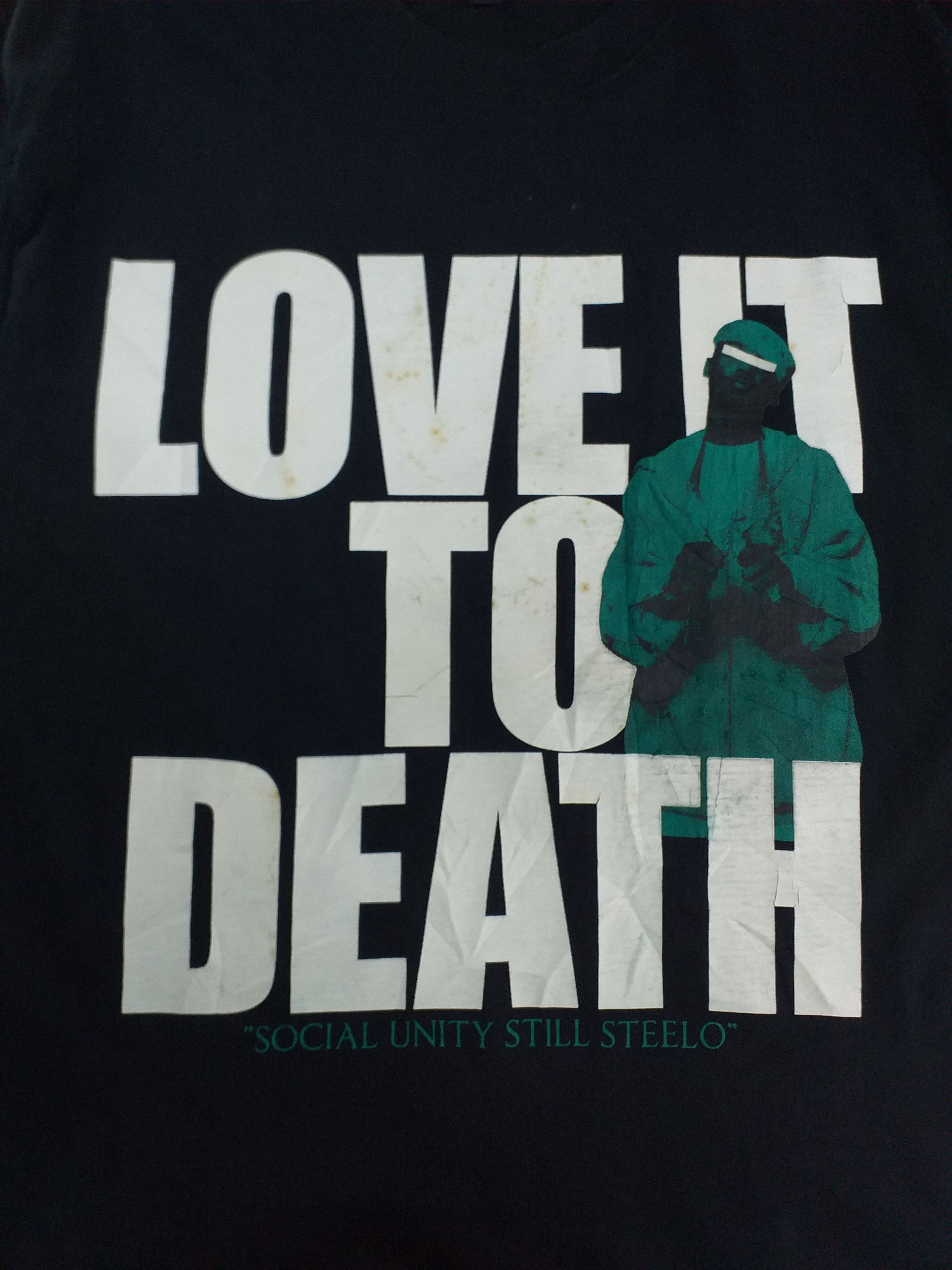 Vintage Vintage Wholenine Authentic Wear Love It To Death Tee A009 Size US XL / EU 56 / 4 - 5 Thumbnail