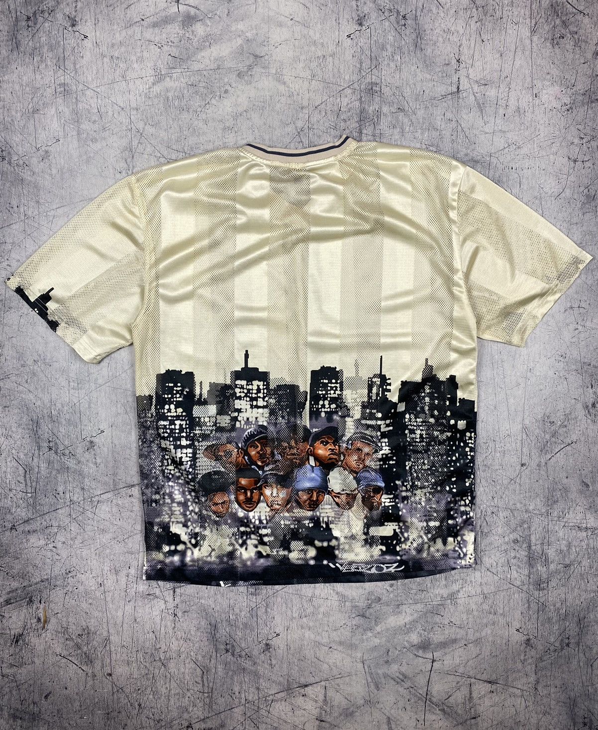 Rap Tees Vintage Rap y2k hip hop mesh Jersey tee 90’s Size US L / EU 52-54 / 3 - 10 Thumbnail