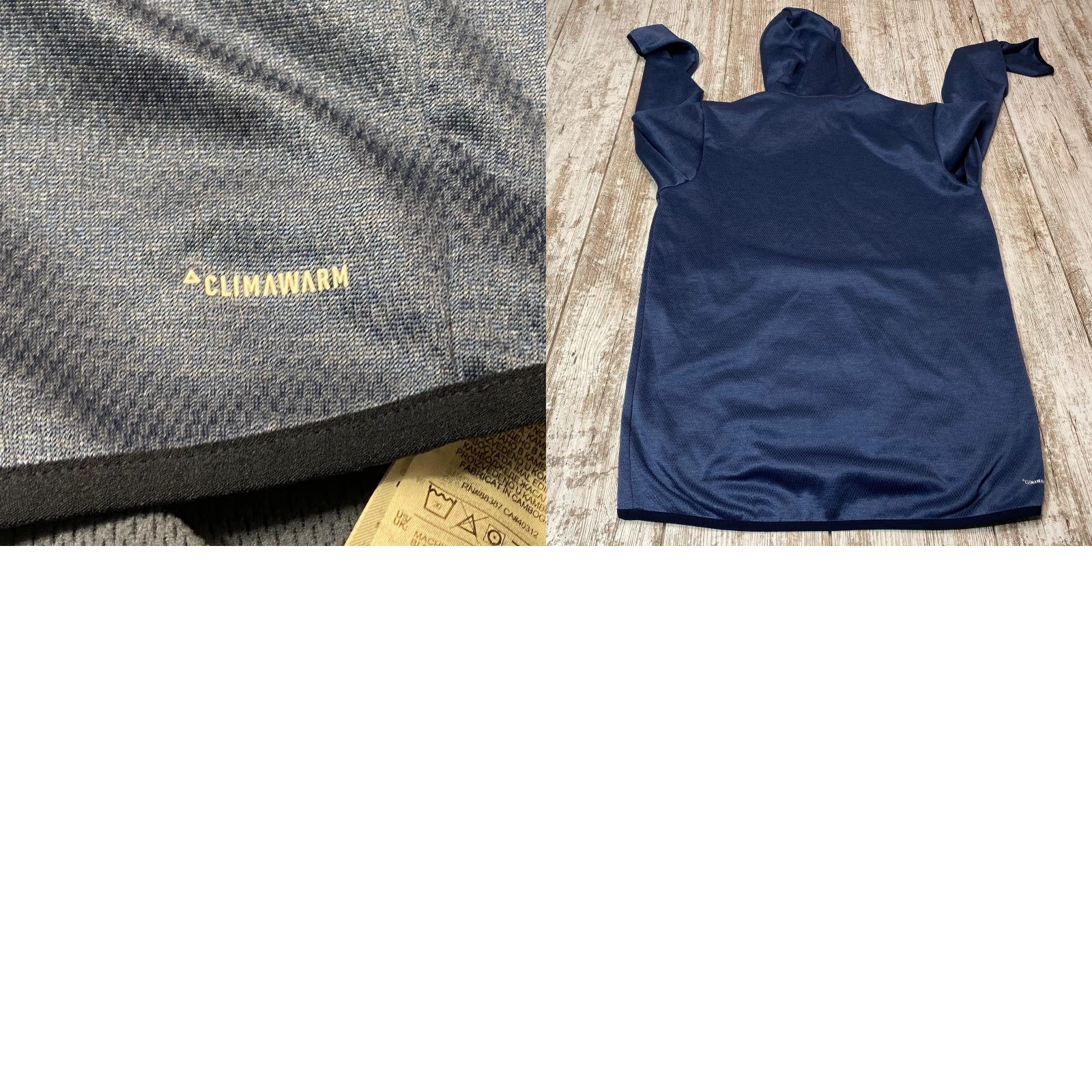 Adidas Adidas Climawarm Sweatshirt Men's Medium Hoodie Blue Polyester 7484 Size US M / EU 48-50 / 2 - 9 Thumbnail