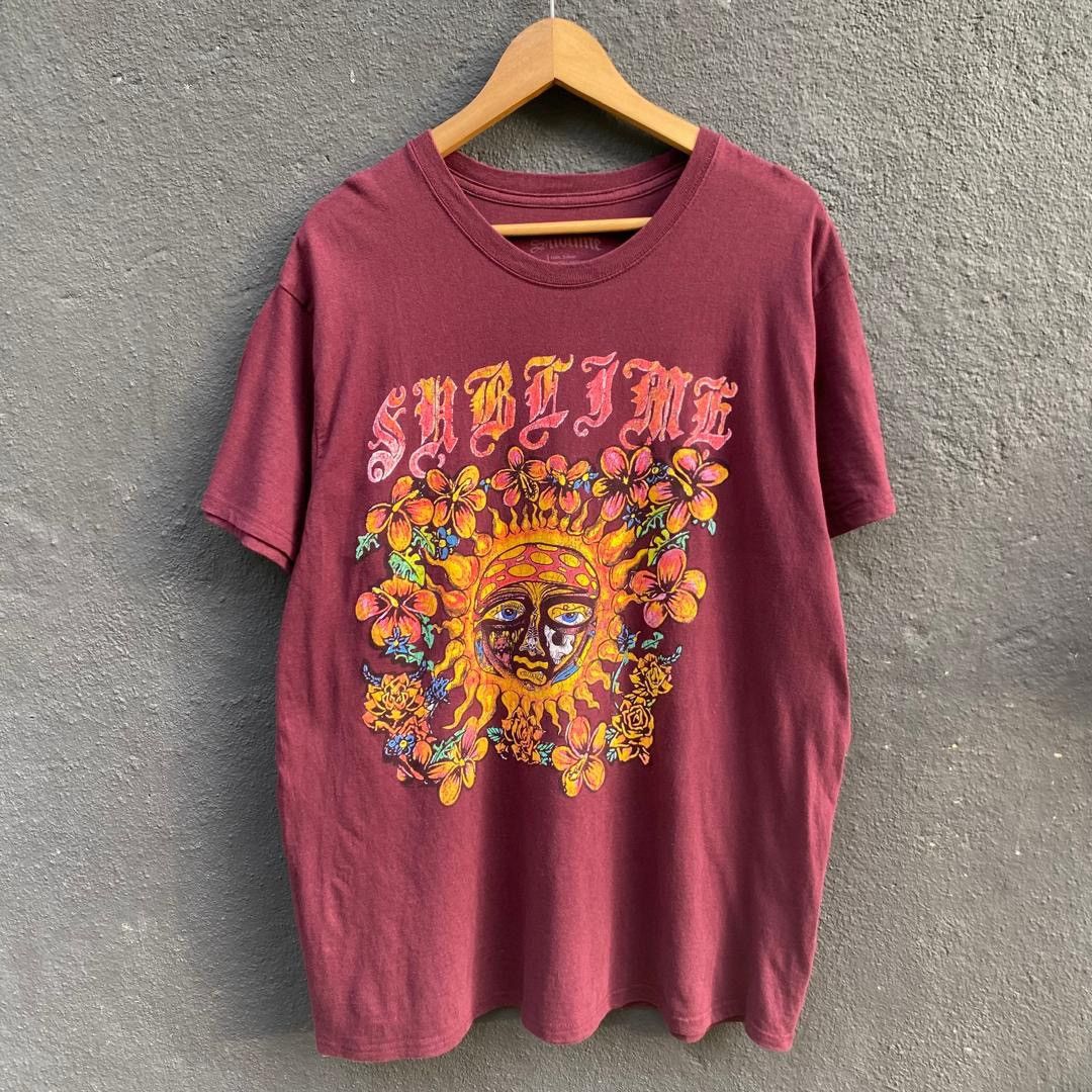 Thrashed Faded Sublime Band Tee