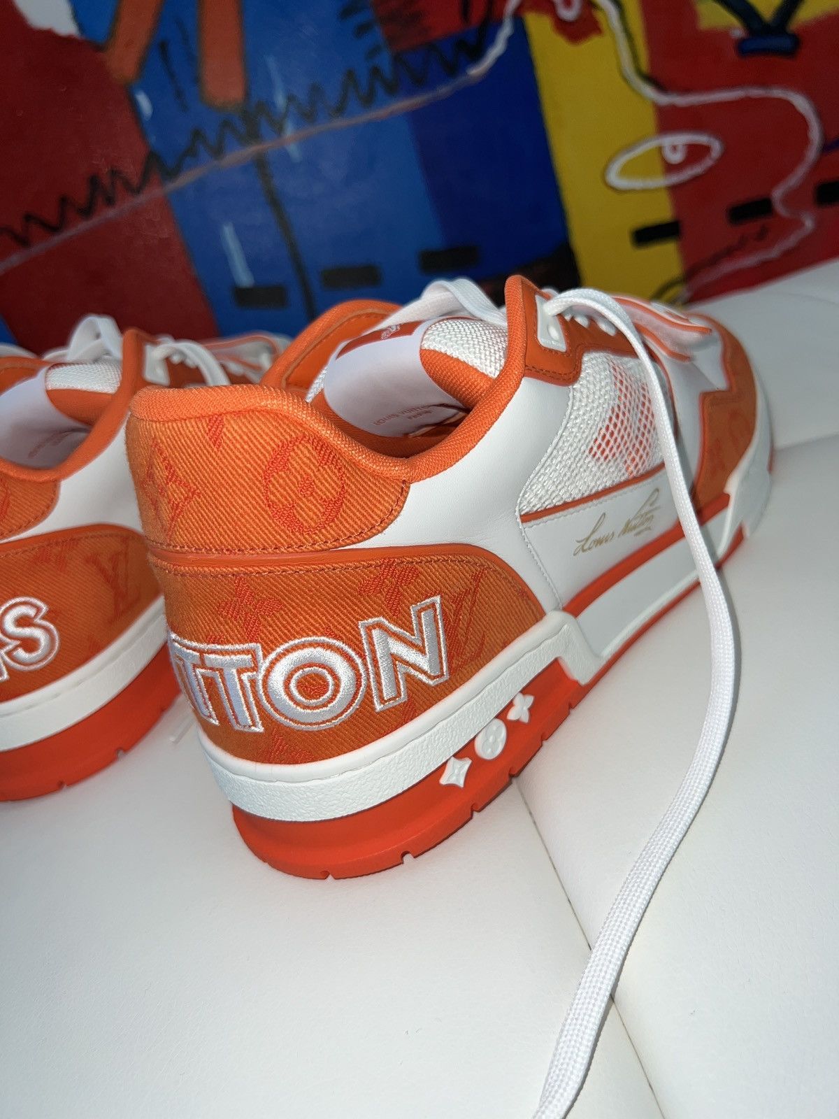 Louis Vuitton Louis Vuitton monogram strap sneakers LV9 Size US 11 / EU 44 - 6 Thumbnail
