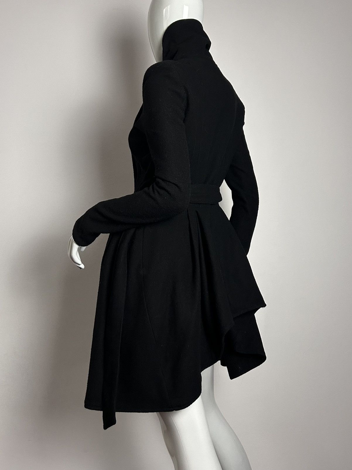 Other Vintage asymmetrical wool coat Size S / US 4 / IT 40 - 1 Thumbnail