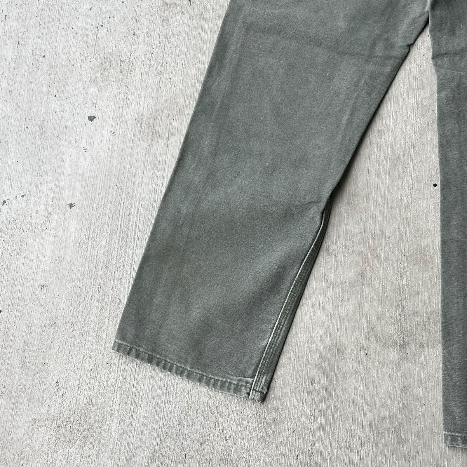 Carhartt × Vintage Carhartt faded green double knee work wear carpenter pants Size US 28 / EU 44 - 11 Thumbnail