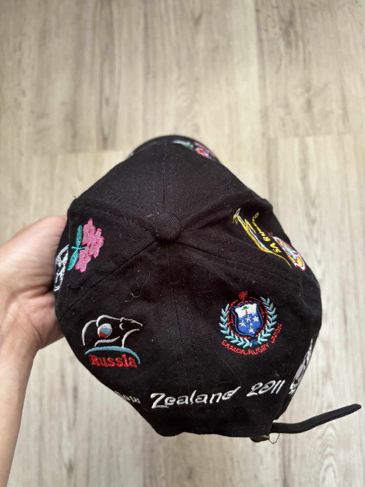Other RUGBY WORLD CUP 2011 EMBROIDERY black CAP Size ONE SIZE - 10 Thumbnail