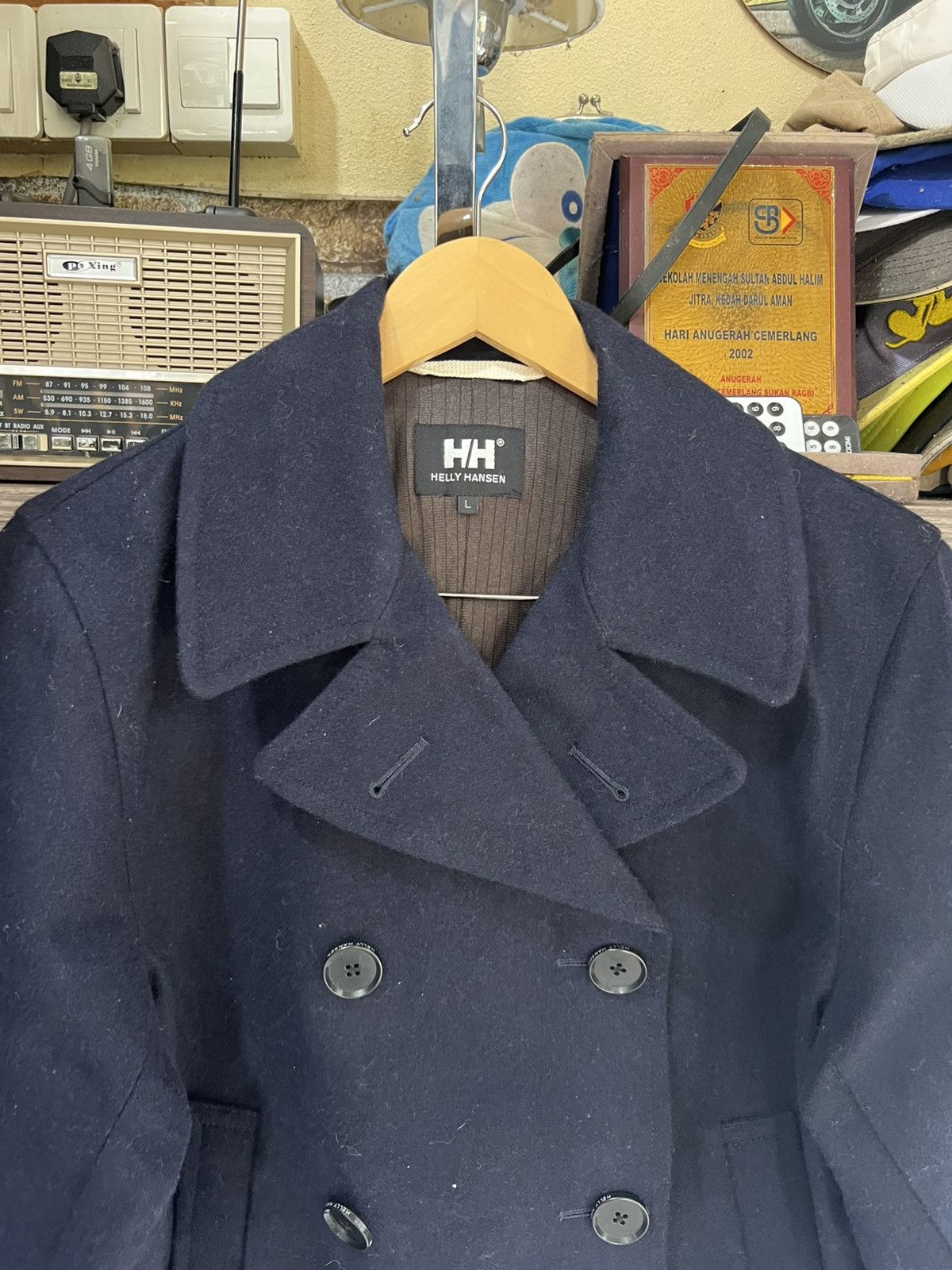 Helly Hansen 🔥Helly Hansen Double Breasted Peacoat Size US M / EU 48-50 / 2 - 4 Thumbnail