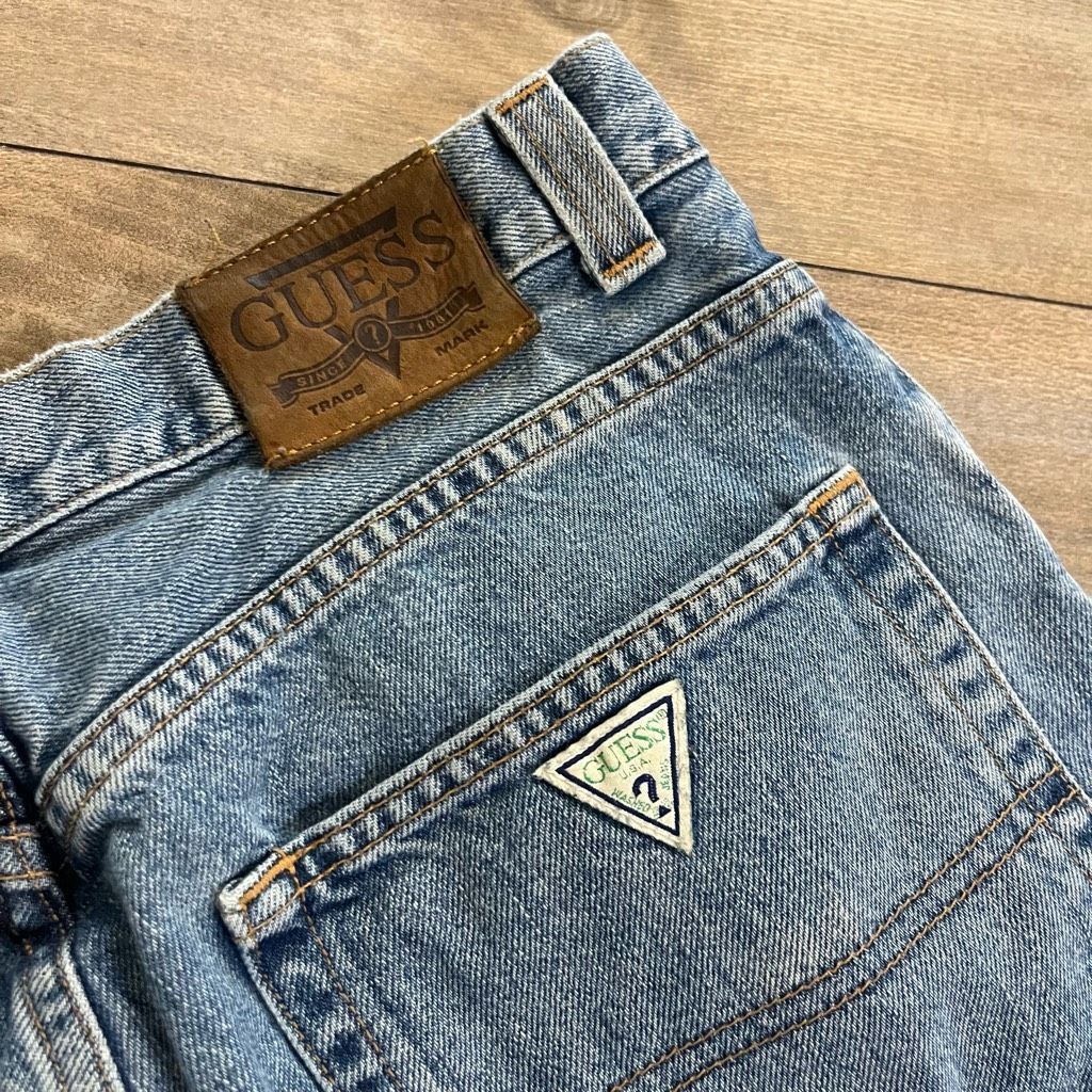 Guess Vintage Guess Light Blue Denim Jeans Men 31x26 Size US 31 - 8 Thumbnail