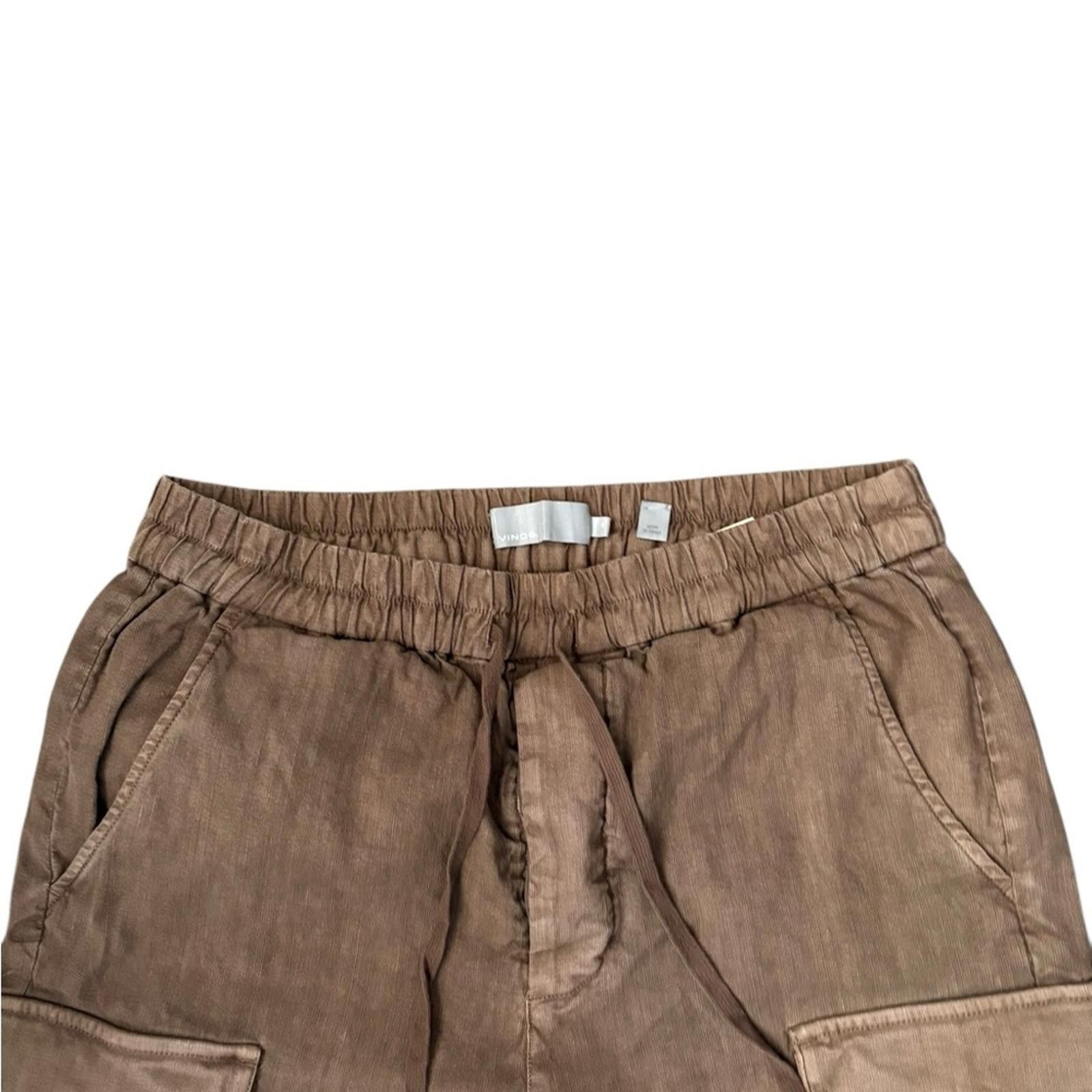 Vince Vince Linen/Cotton Brown Cargo Shorts Size Small Size US 30 / EU 46 - 2 Thumbnail