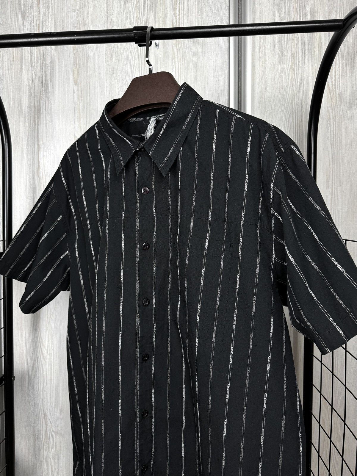 Oakley Oakley vintage monogram striped short sleeve rare shirt Size US XXL / EU 58 / 5 - 7 Thumbnail