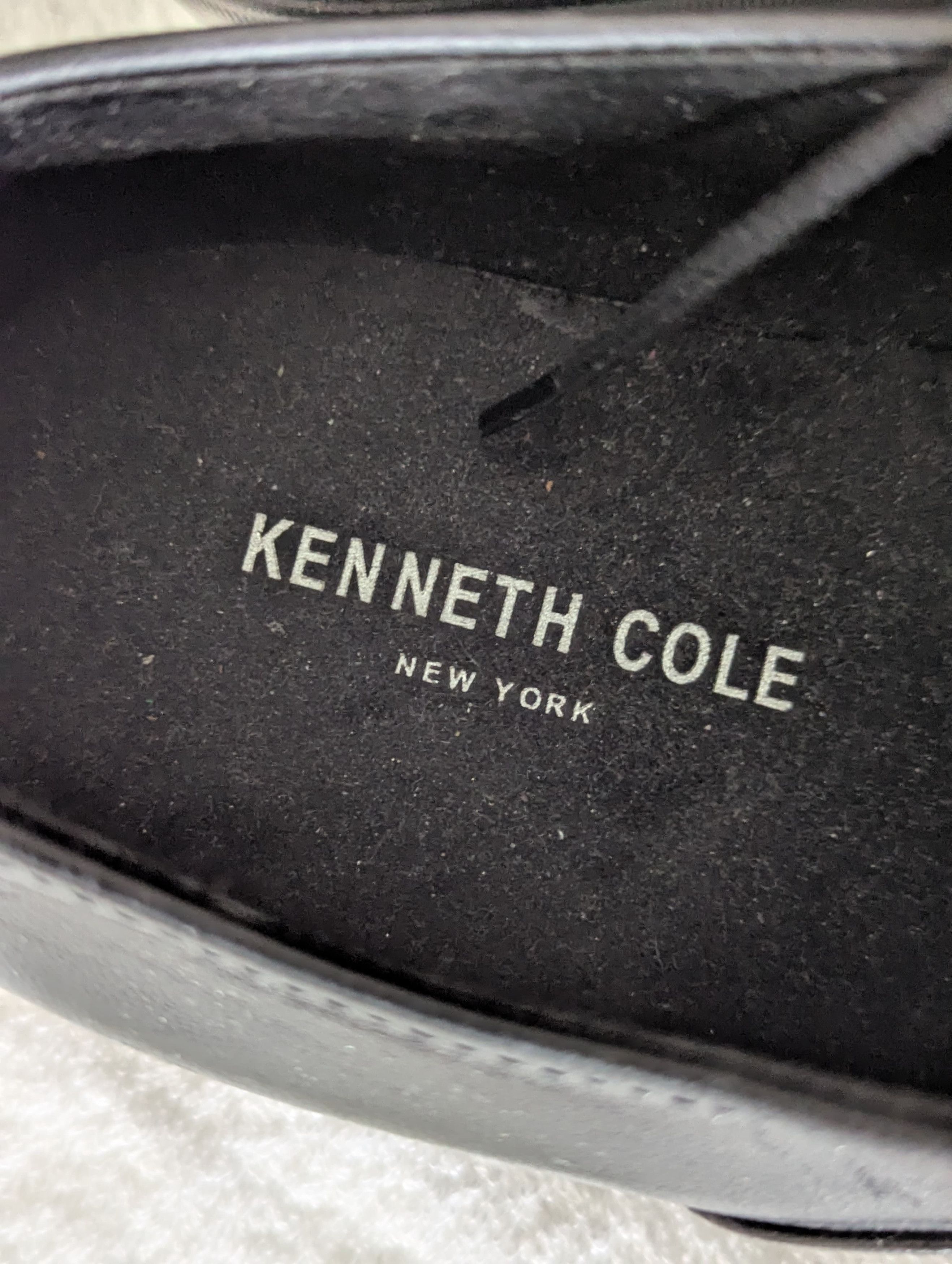 Kenneth Cole Leather New Black Shoes Size US 12 / EU 45 - 5 Thumbnail