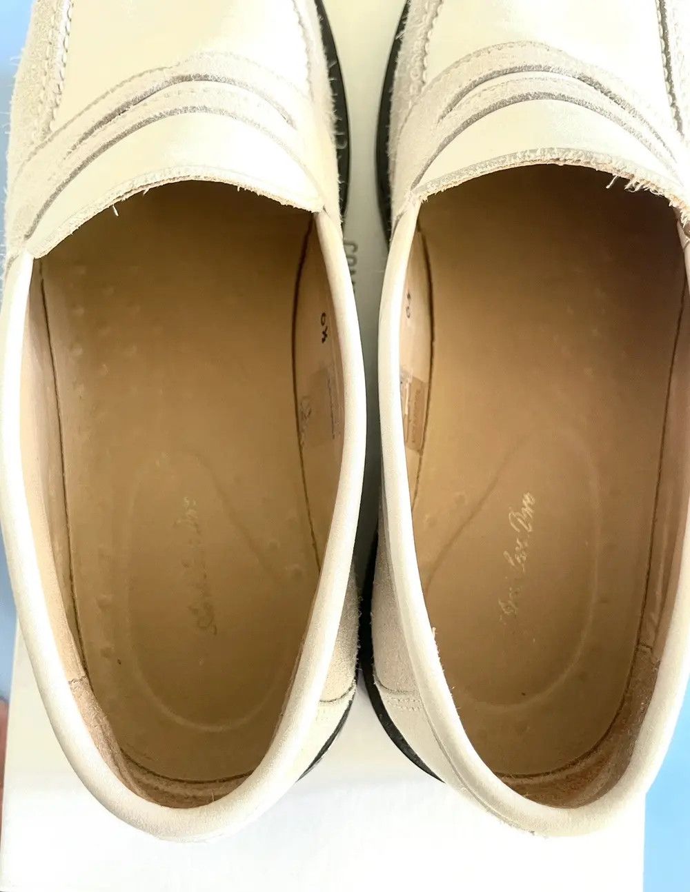 Aime Leon Dore o1mle0925 ALD Penny Loafers in Light Beige Size US 5 / EU 37 - 3 Thumbnail