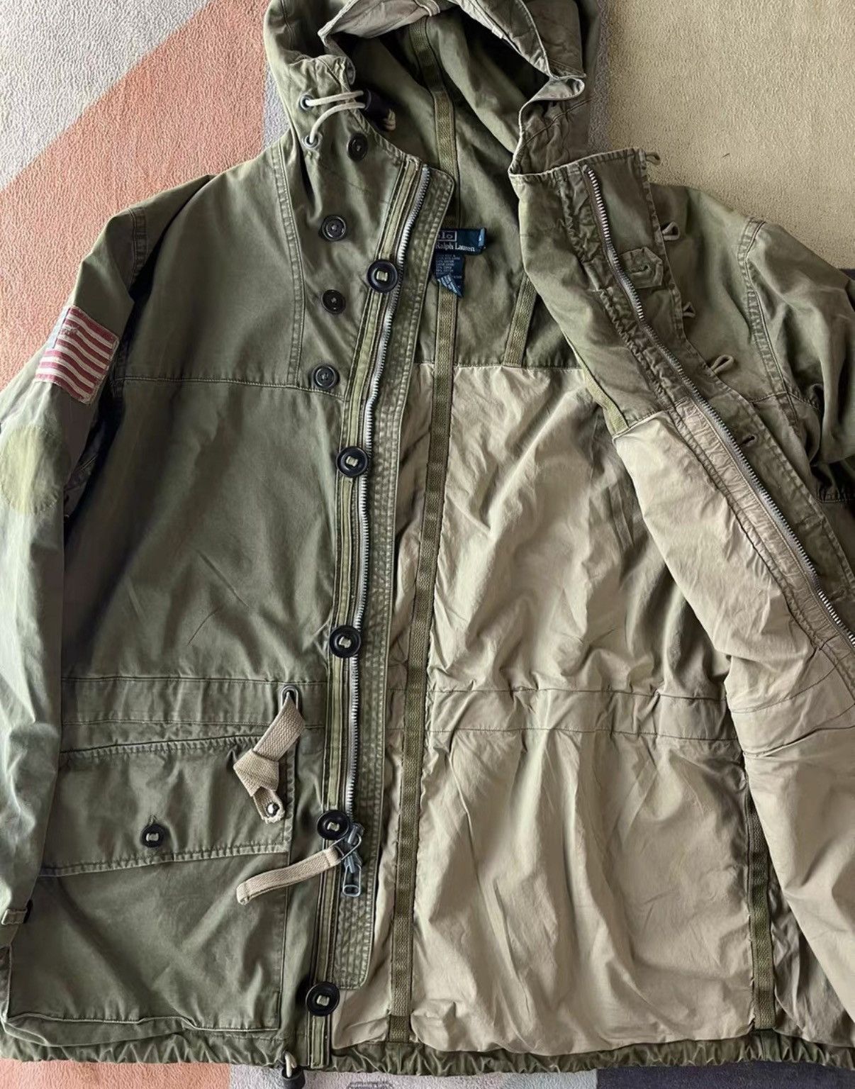 Polo Ralph Lauren RL Ralph Lauren Polo Military Green Mountain Parka K22 Size US L / EU 52-54 / 3 - 2 Thumbnail