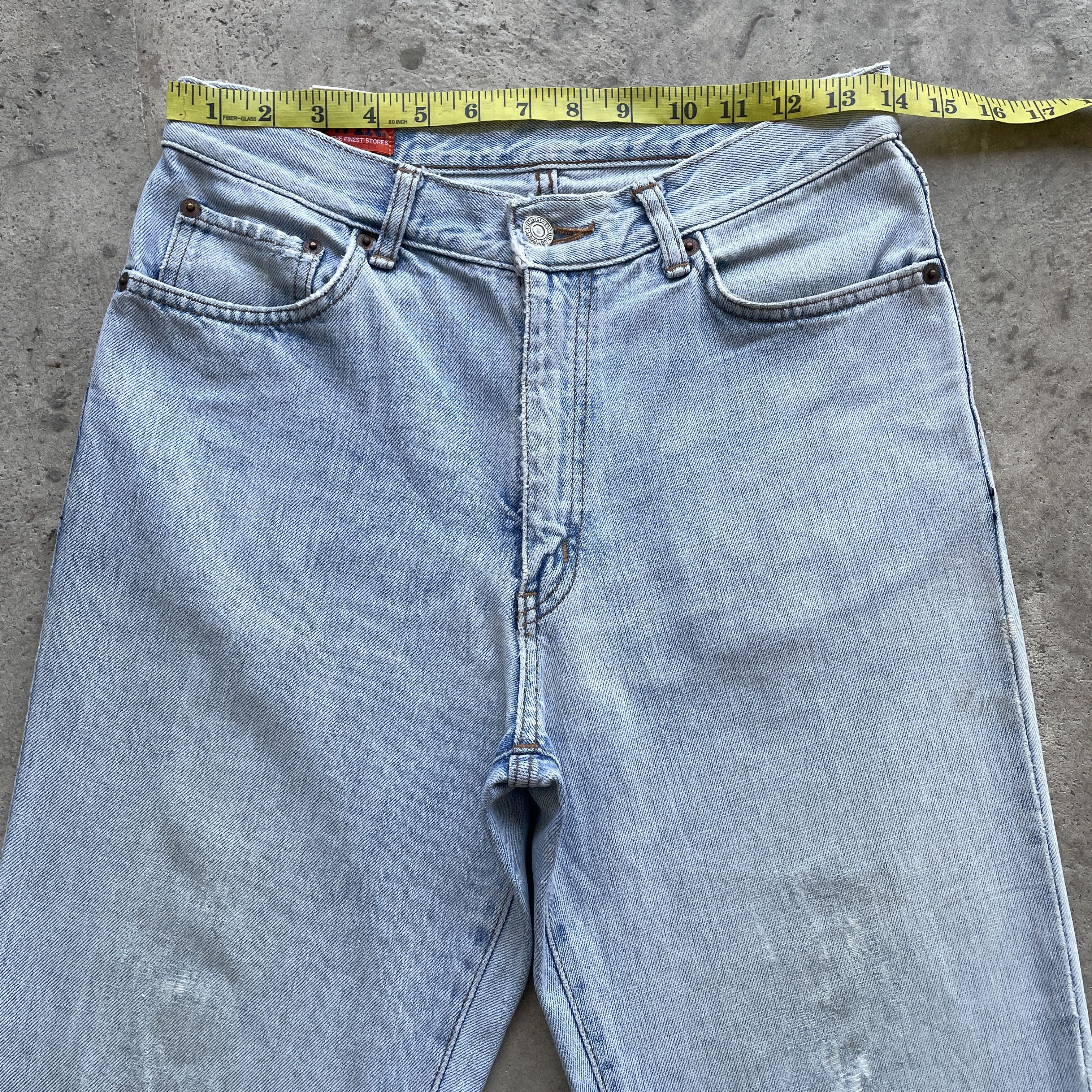 Edwin VINTAGE EDWIN JEANS FADED DISTRESSED WASH DENIM PANTS W28 Size US 28 / EU 44 - 5 Thumbnail