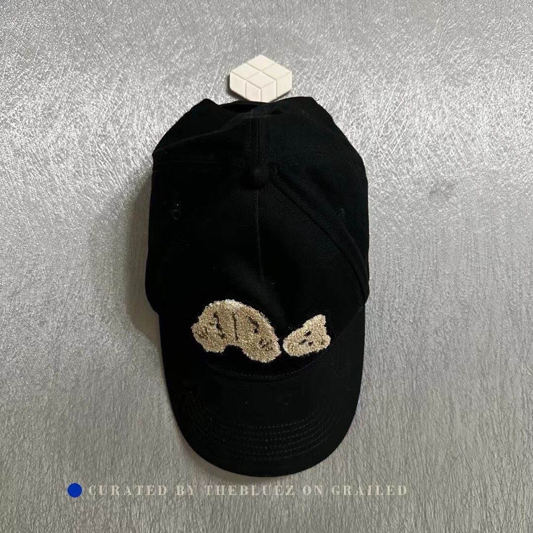 Palm Angels Palm Angels Bear Embroidered Cap Size ONE SIZE - 1 Thumbnail