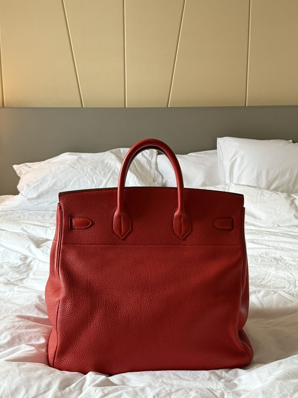 Hermes Hermès Birkin HAC 40 Togo Leather palladium Travel Bag Size ONE SIZE - 3 Thumbnail