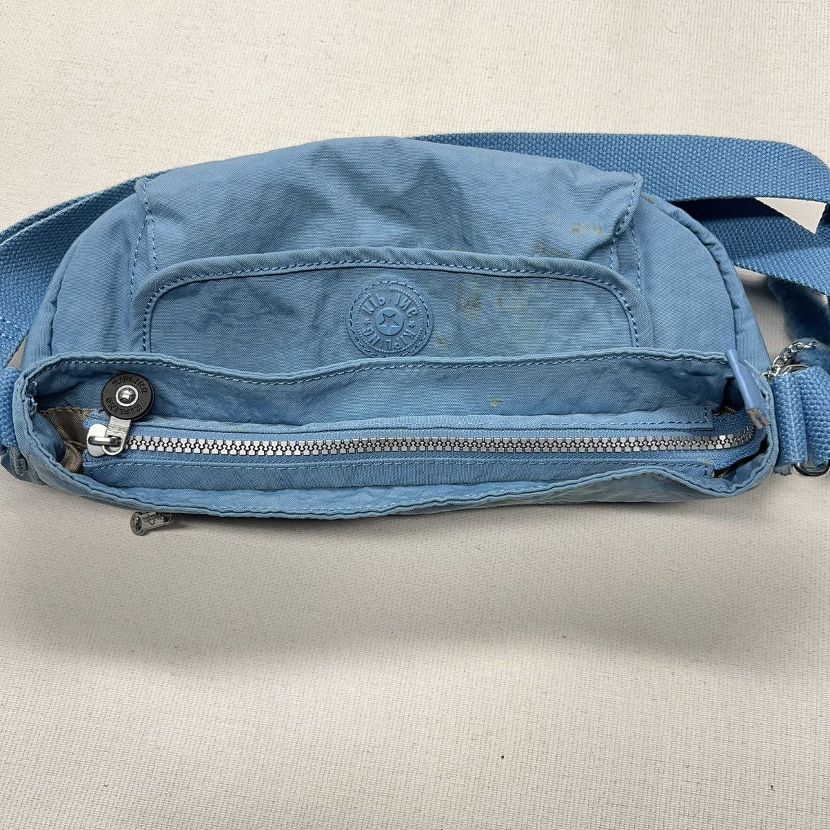 Other Kipling Syro Bag Blue Purse Crossbody Shoulder Zip Monkey Size ONE SIZE - 11 Thumbnail