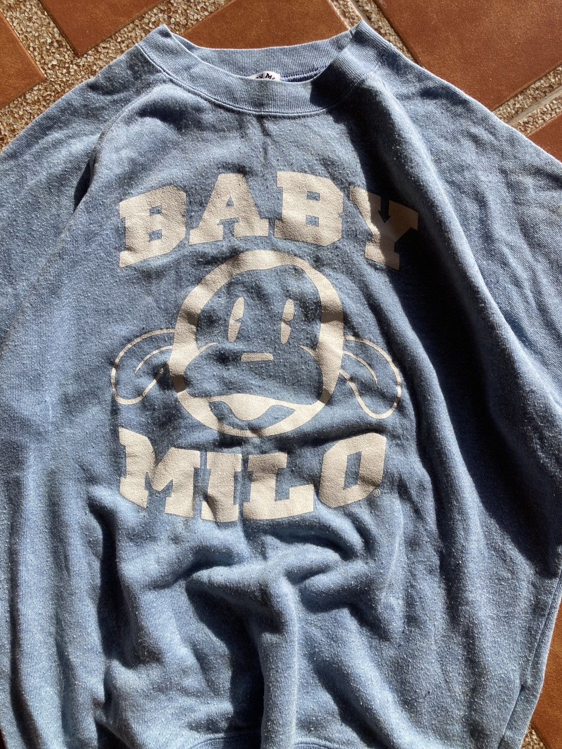 Bape BABY MILO TOWEL TEE – MADE IN JAPAN – TALL FIT Size S / US 4 / IT 40 - 2 Thumbnail