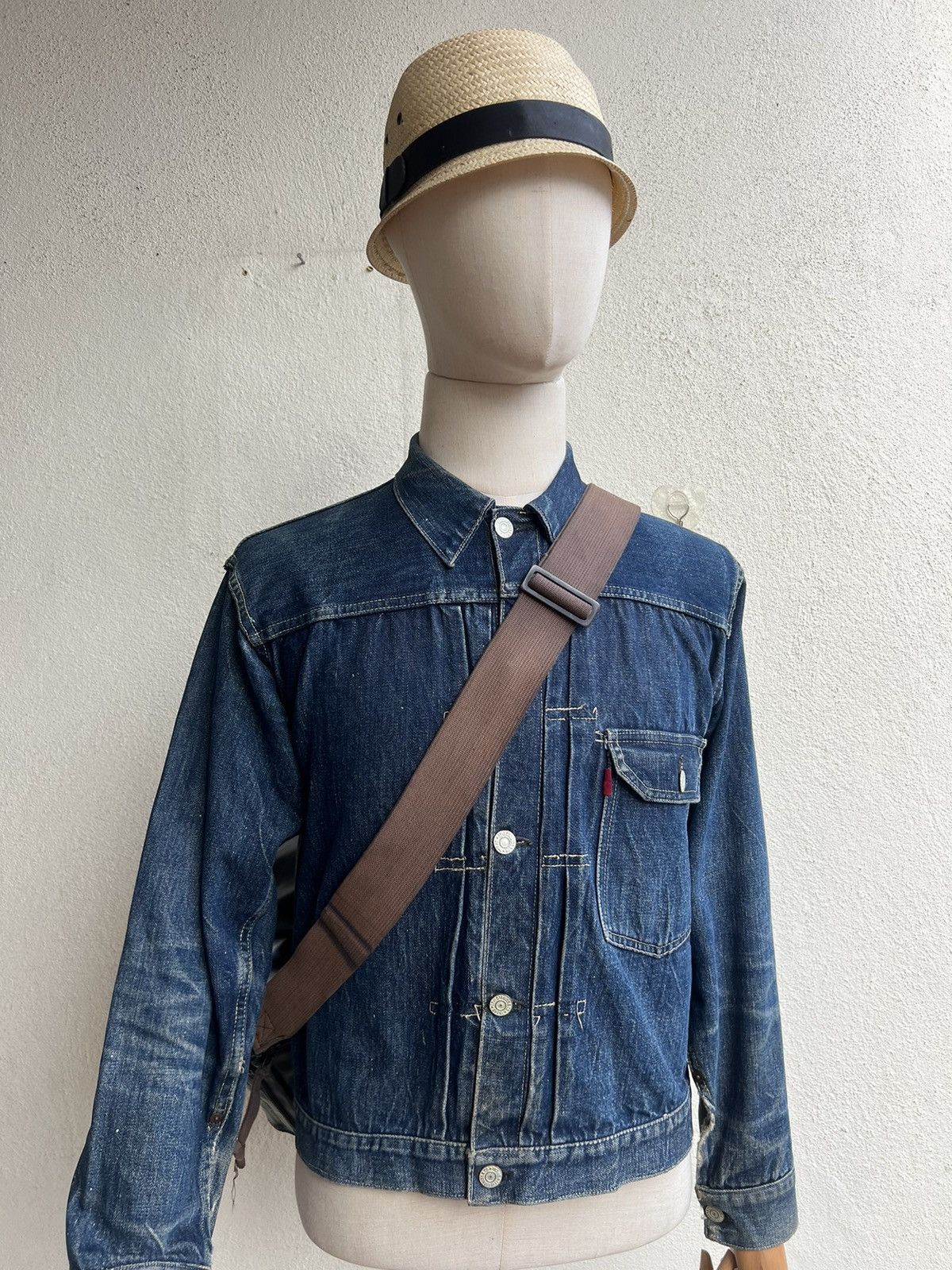 Japanese Brand Vintage Luggage Label Yoshida Tarpaulin Messenger Bag Size ONE SIZE - 4 Thumbnail
