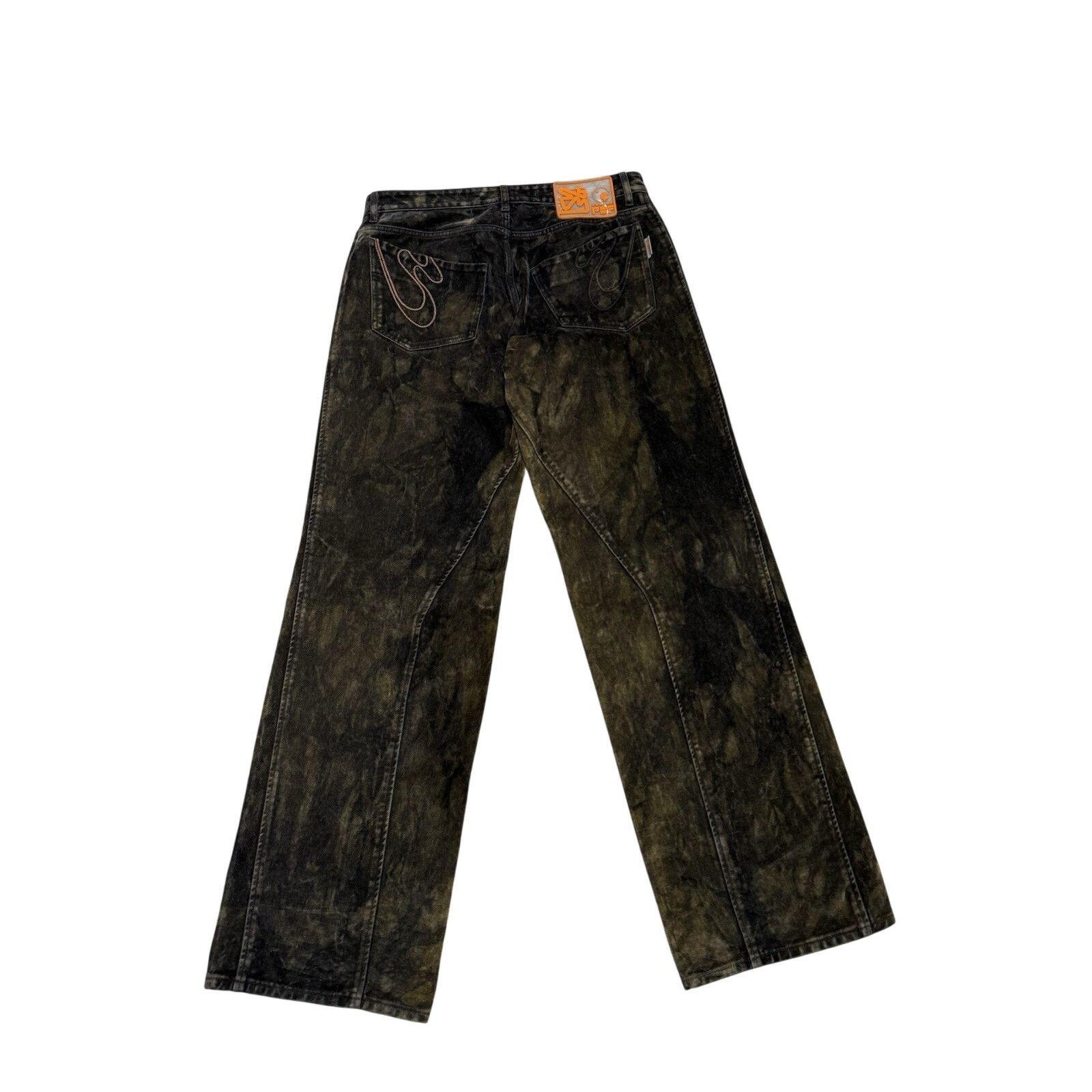 PDF PDF Channel Rich Kid Genius Flock Pants Green Size 36 Size US 36 / EU 52 - 4 Thumbnail