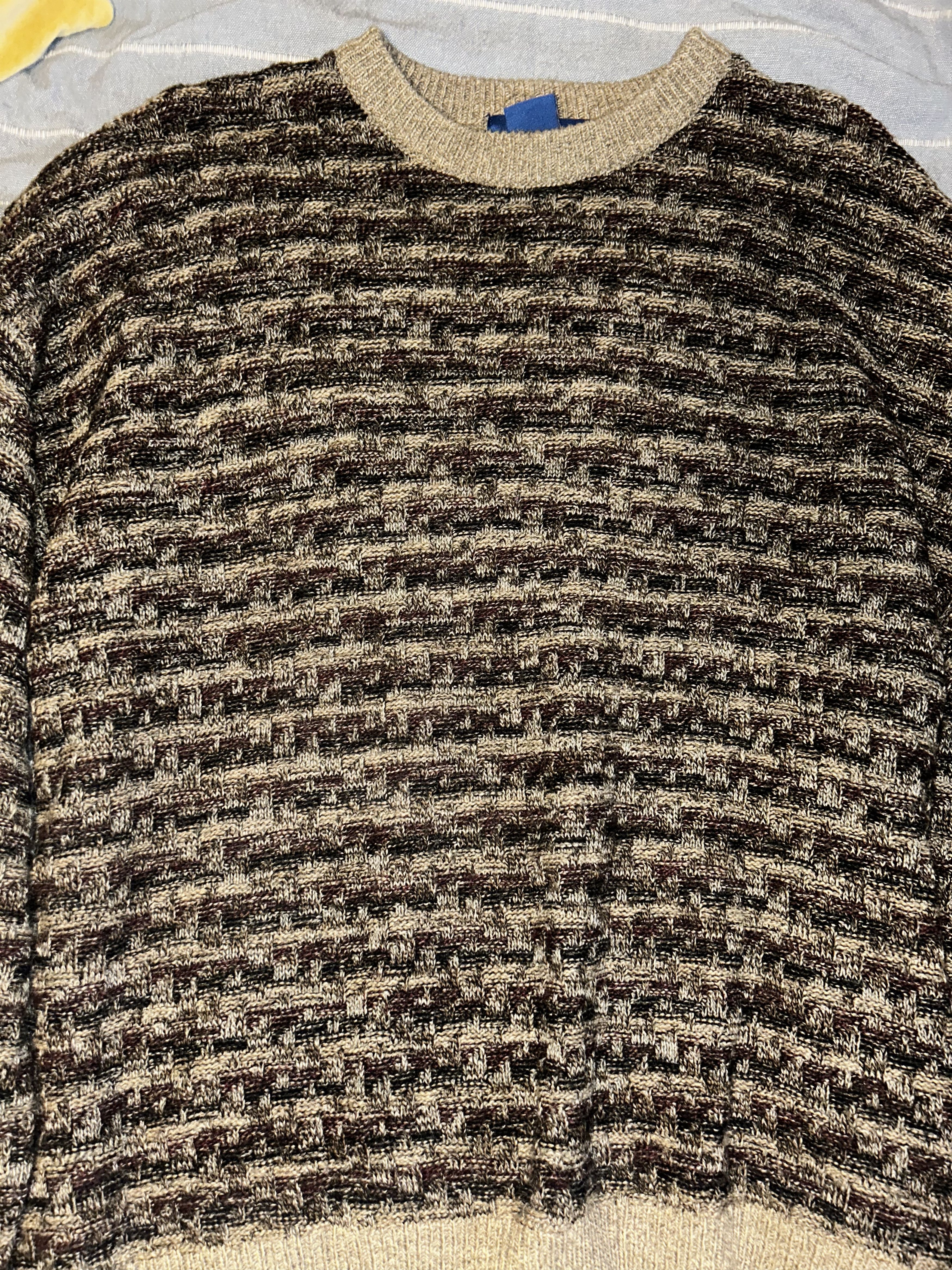 Towncraft × Vintage Vintage 90's Kit Sweater Size US L / EU 52-54 / 3 - 3 Thumbnail