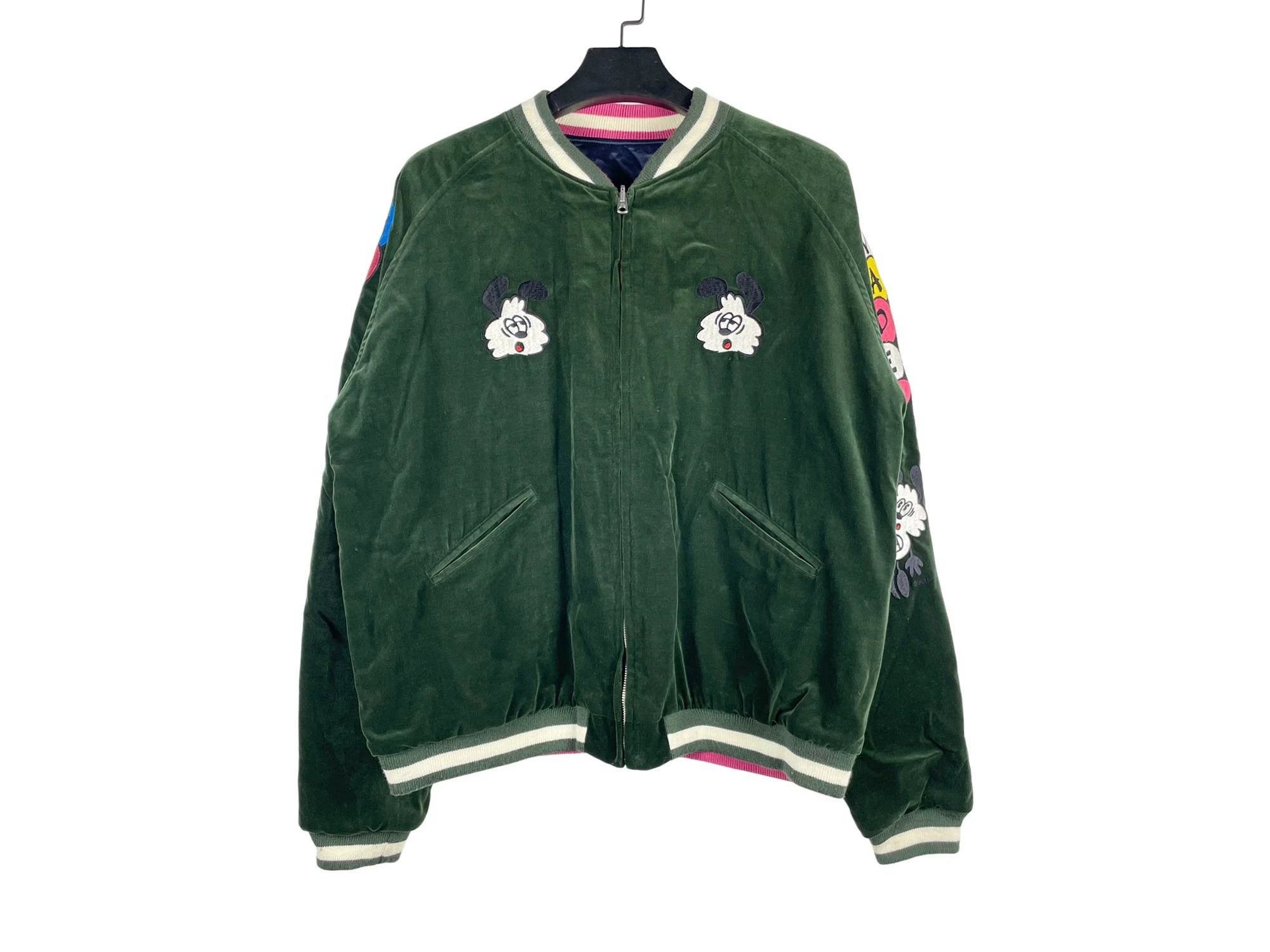 Human Made Girls Don’t Cry × HUMAN MADE 2-Sided YOKOSUKA Varsity Satin Size US L / EU 52-54 / 3 - 1 Thumbnail