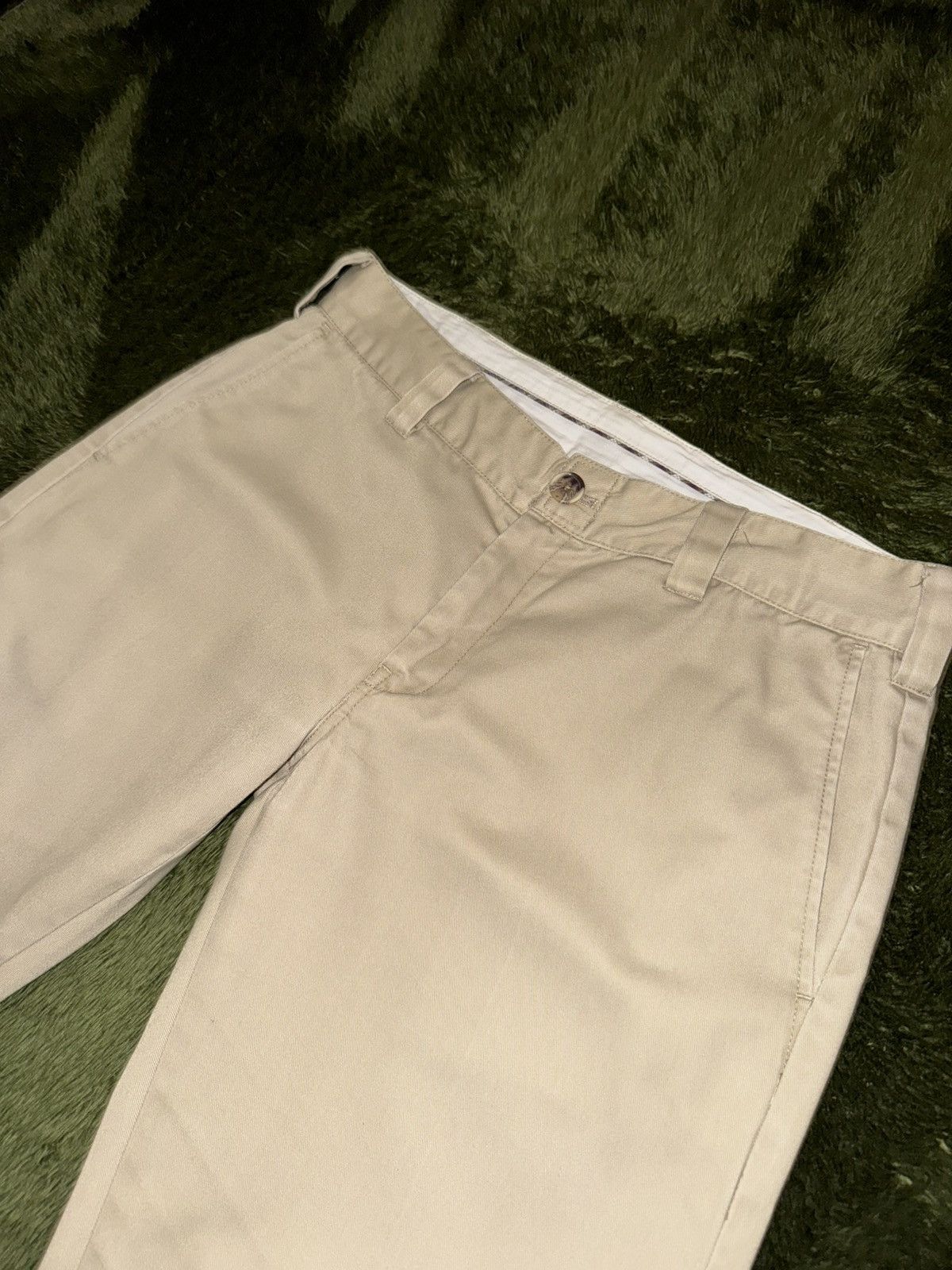 Beams Japan [L] Beams Heart Japan Vintage Washed Chino Pants Beige Size US 32 / EU 48 - 2 Thumbnail