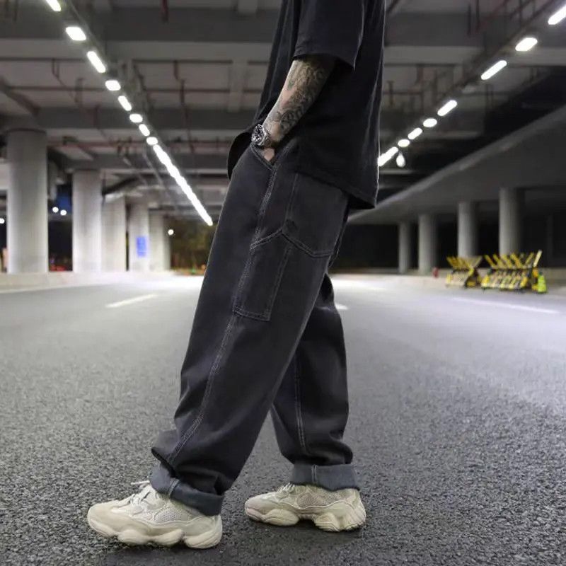 Designer × Japanese Brand Vintage Hip Hop Street Loose Casual Pants Size US 32 / EU 48 - 2 Thumbnail