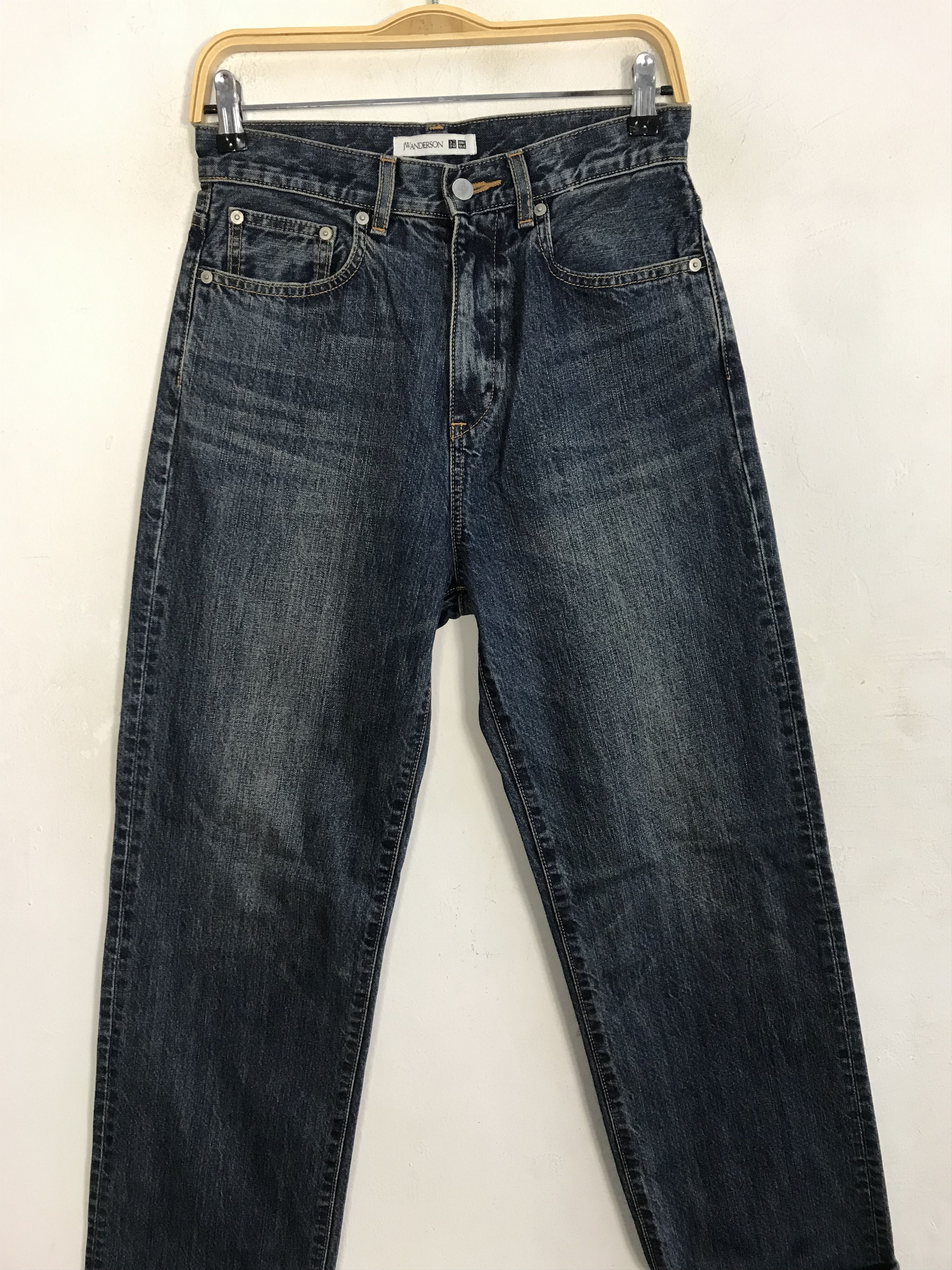 JW Anderson × Uniqlo JW Anderson x Uniqlo Indigo Denim Pant Unisex Size US 27 - 3 Thumbnail