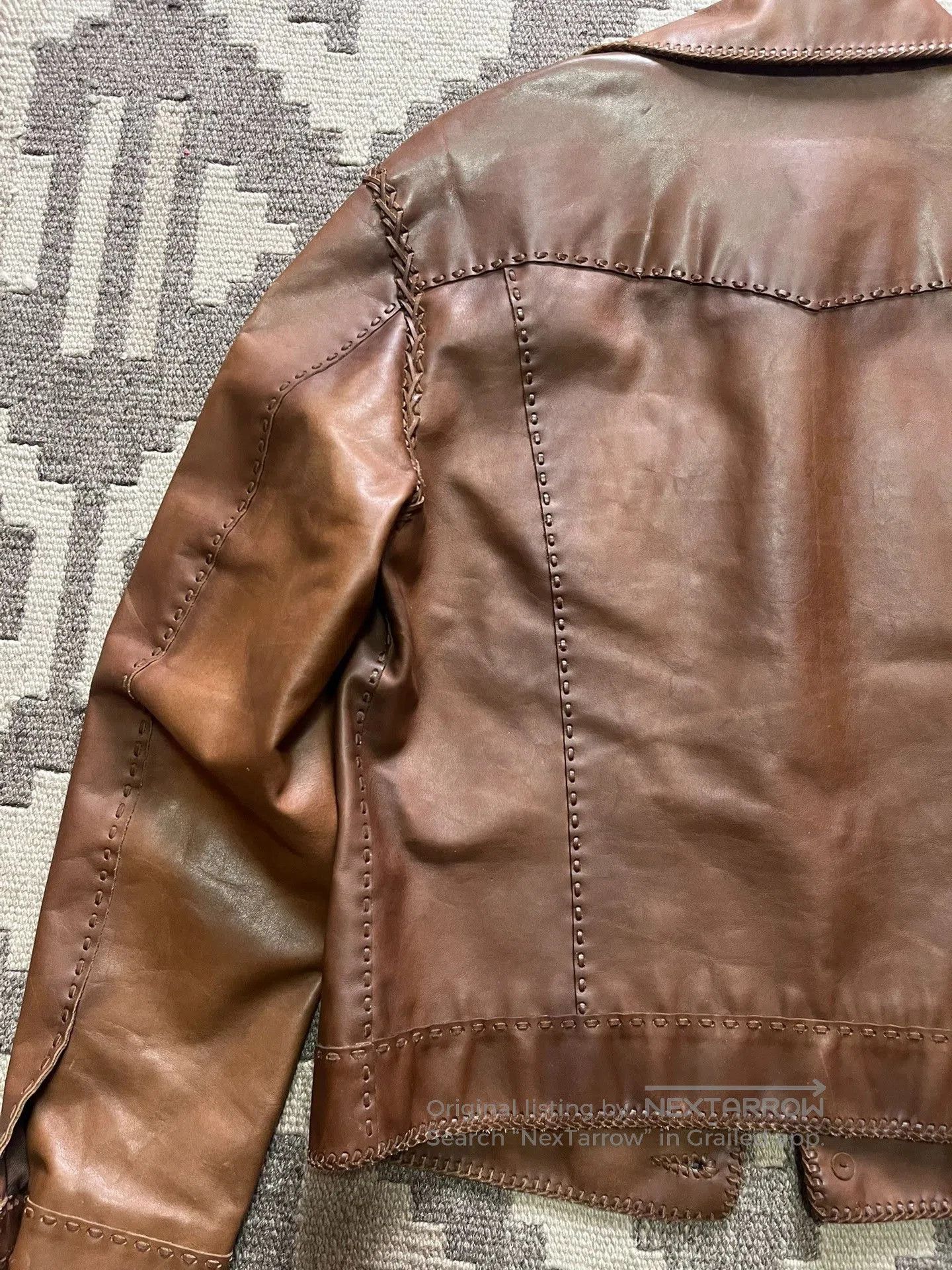 Ralph Lauren Purple Label Ralph Lauren Purple Label Western Leather Jacket. Size US M / EU 48-50 / 2 - 9 Thumbnail
