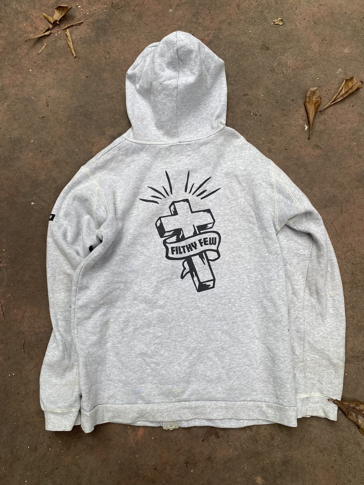 Neighborhood Neighborhood grey hoodie cycles/filthy few Size US M / EU 48-50 / 2 - 5 Thumbnail